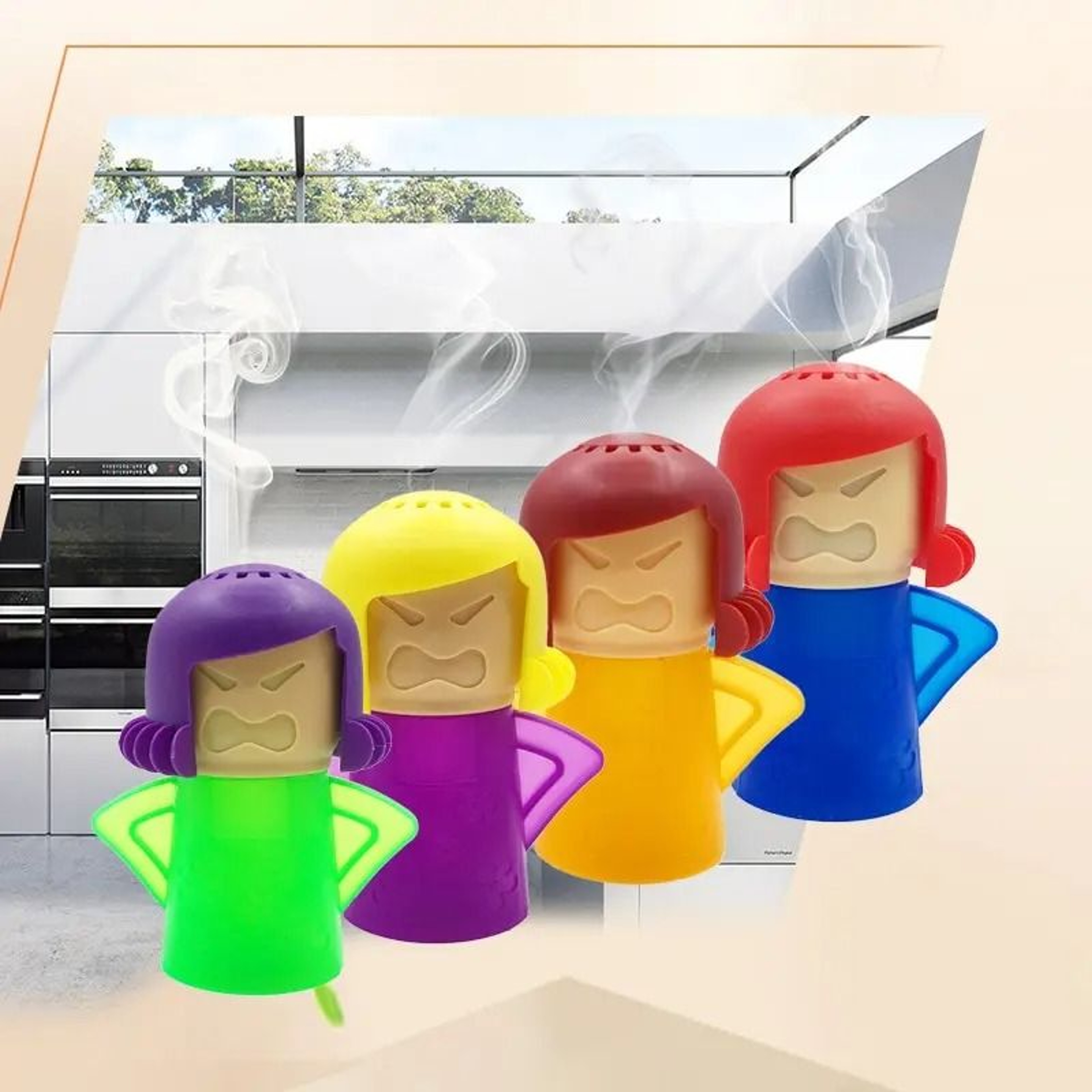 Creative Steam Microwave Cleaner  Refrigerator Odor Remover Spray Gadget 1
