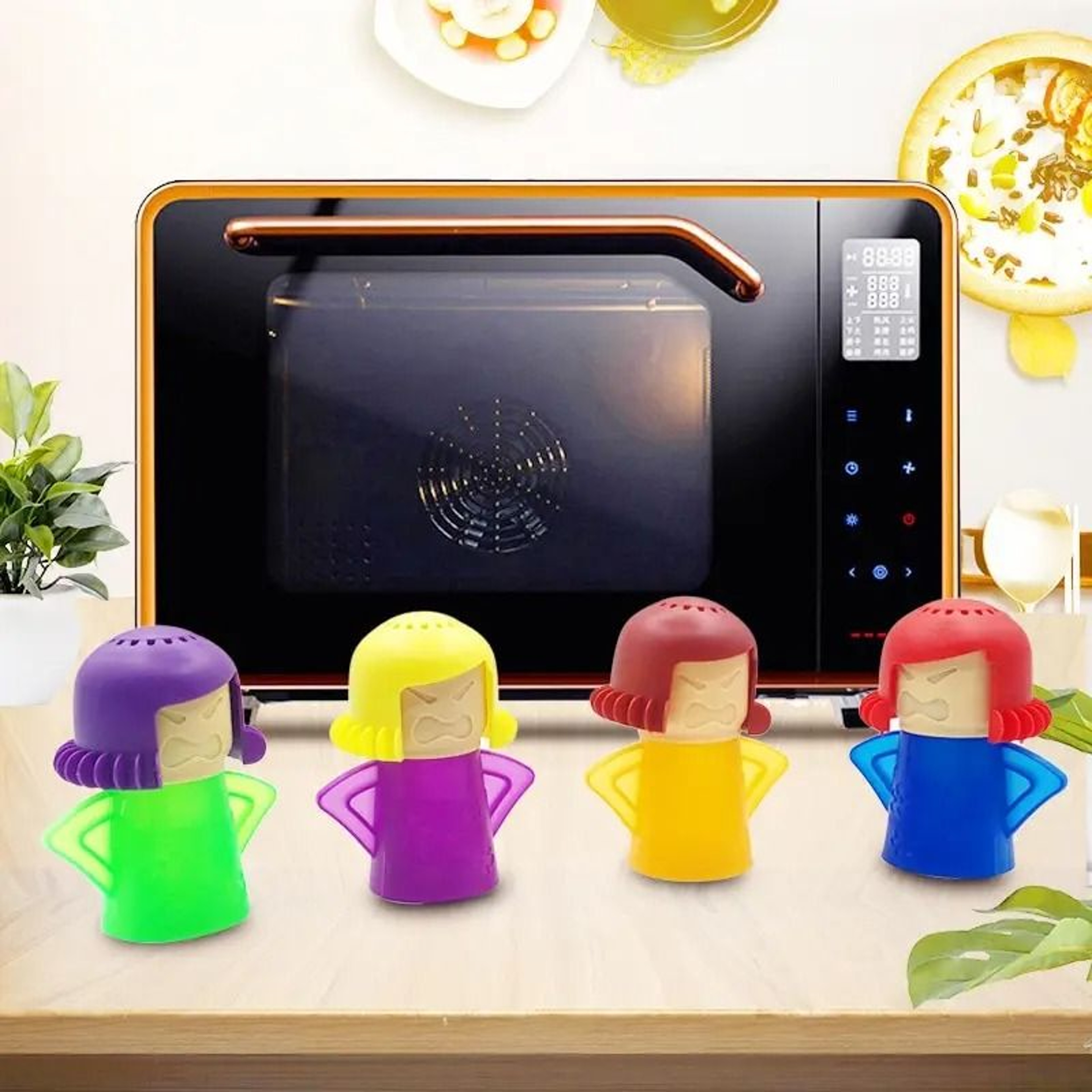 Creative Steam Microwave Cleaner  Refrigerator Odor Remover Spray Gadget 0