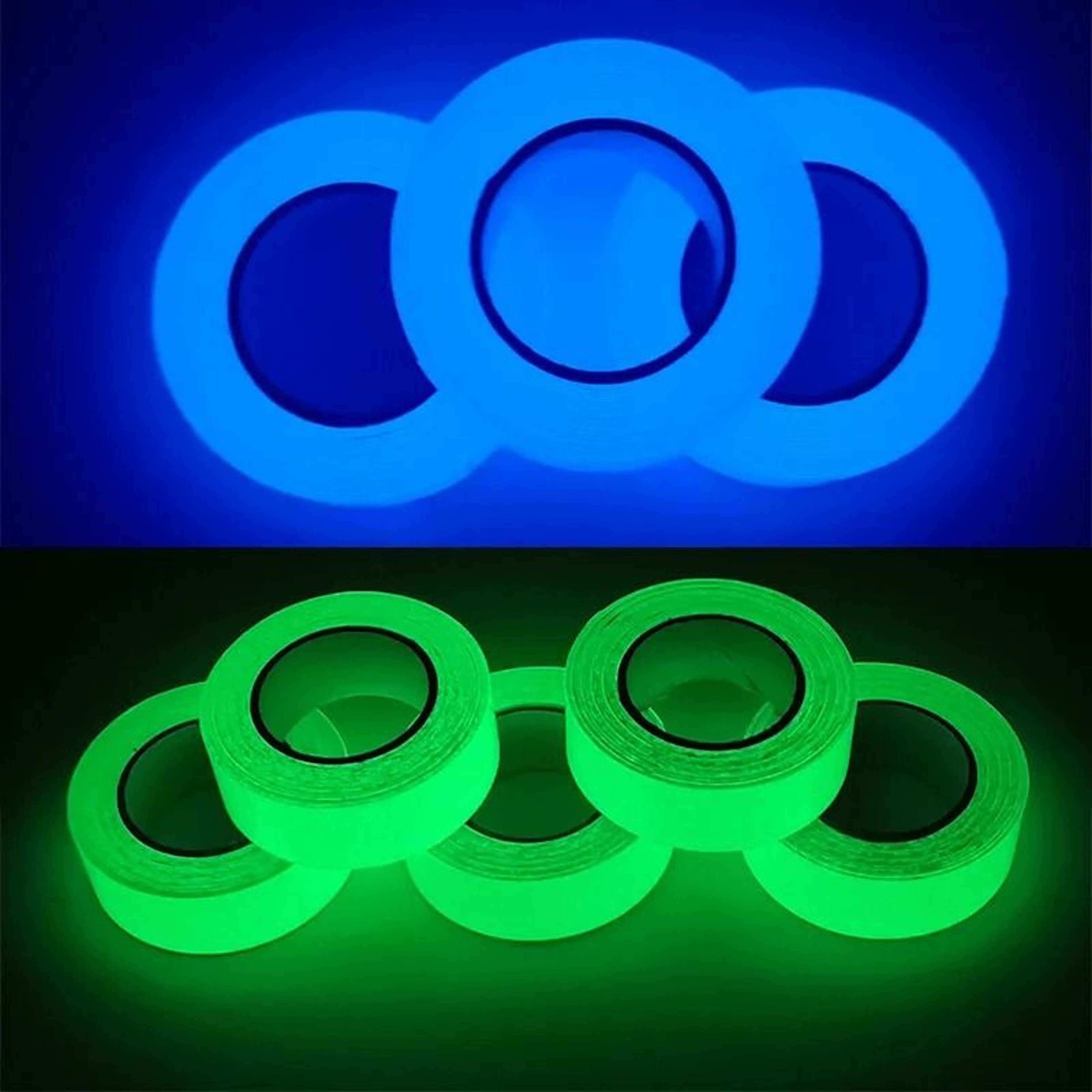 3Meter Luminous GlowintheDark Fluorescent Safety  Decor Tape 0