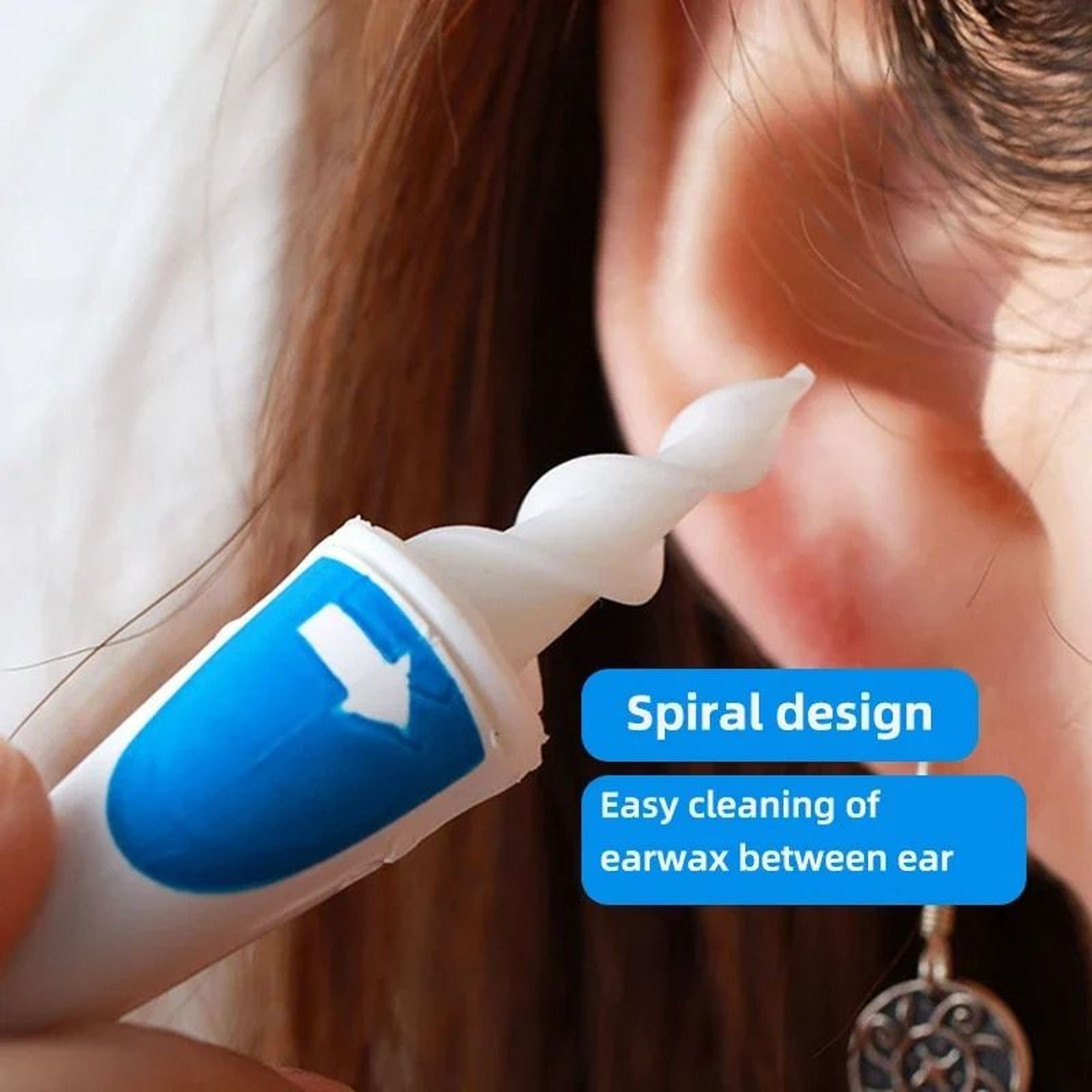 16Piece Portable Silicone Soft Spiral Ear Wax Cleaning  Hygiene Removal Kit 1