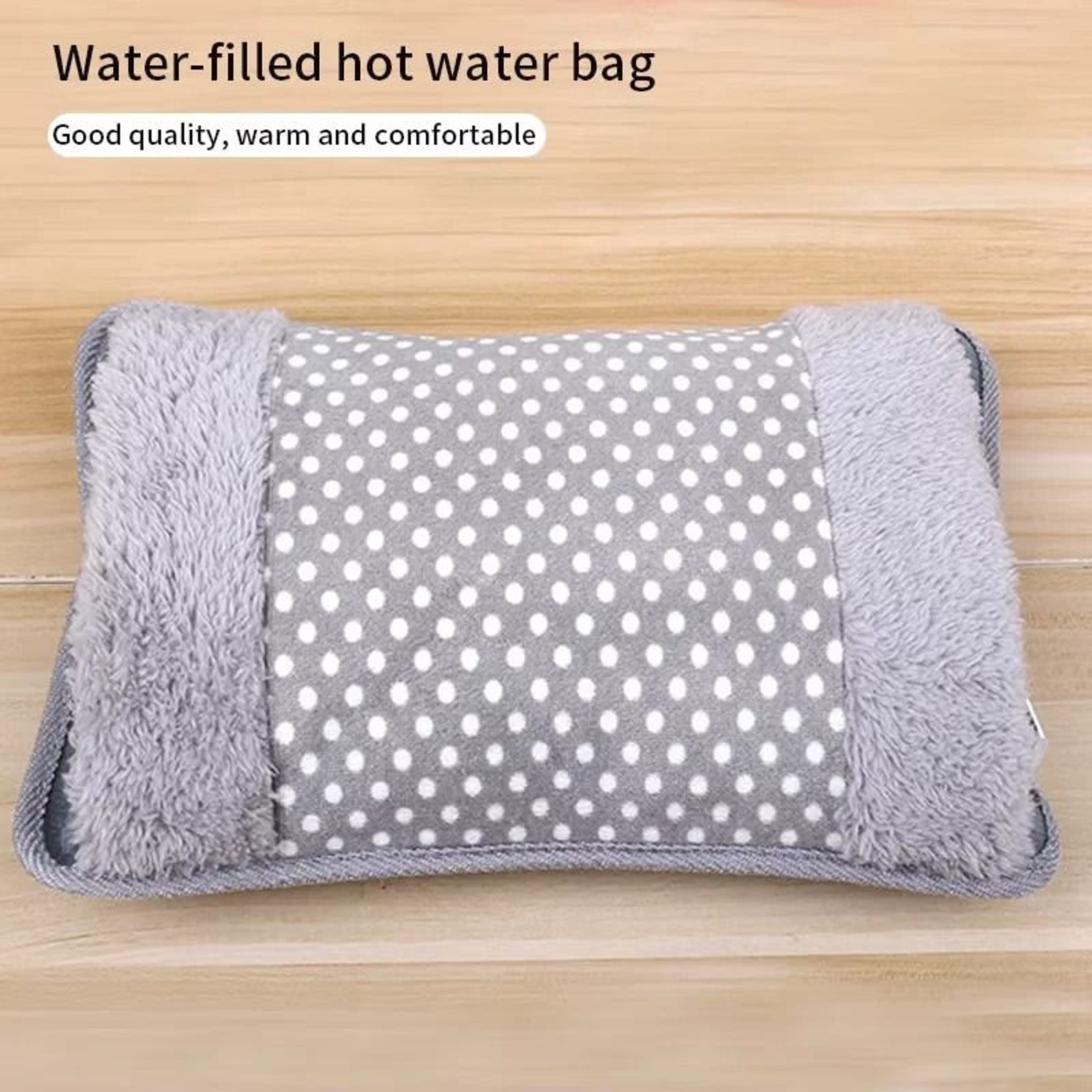 Winter Rechargeable Electric Hot Water Bag  DoubleInsert Hand Warmer EU 220V 500W 1