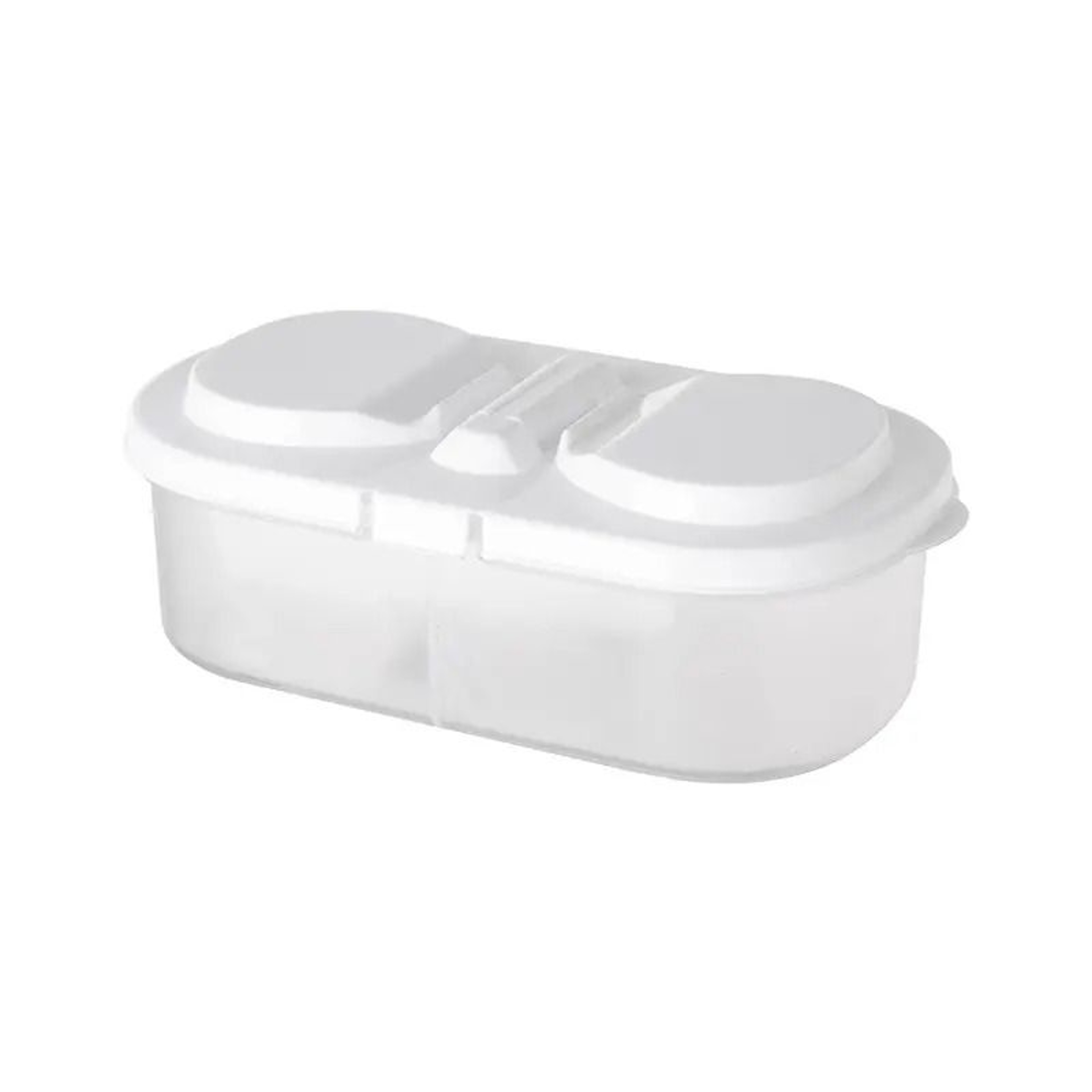 DoubleCompartment Sealed Storage Jar With Lid  MoistureProof Kitchen Container 7