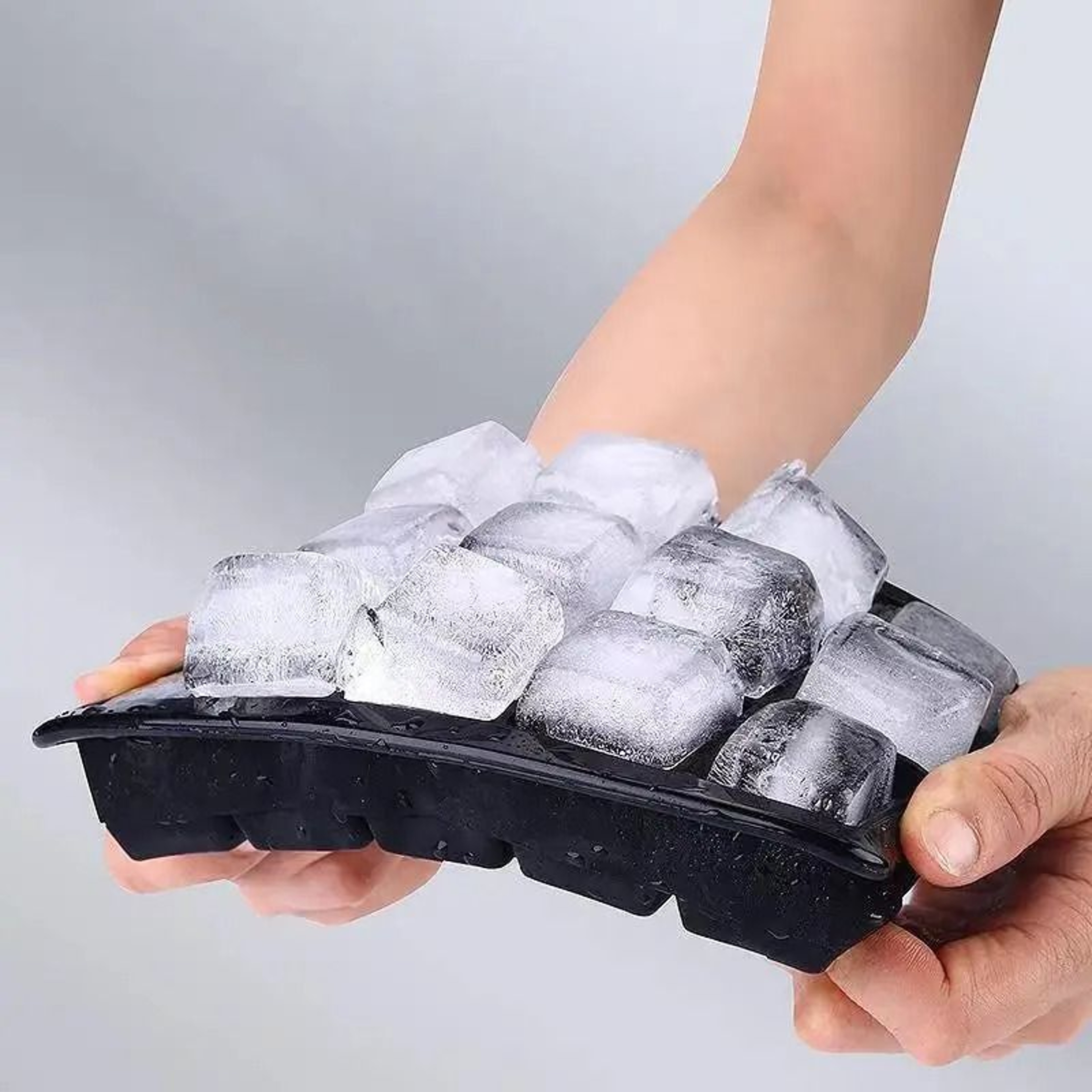 15Grid Silicone Square Ice Cube Mold Tray For Easy Release 2