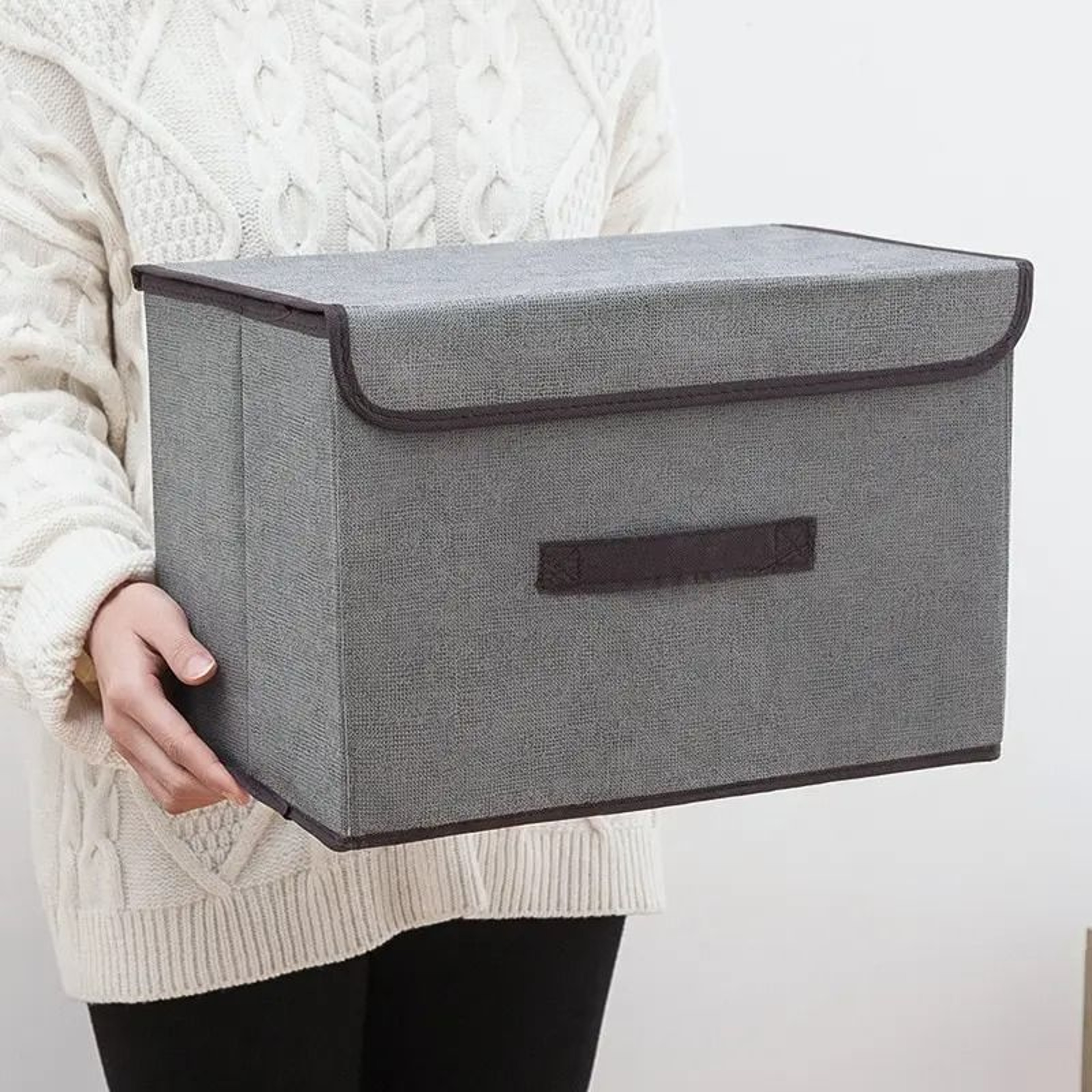 Foldable Fabric Closet Storage Organizer Box For Clothes Underwear  Toys 1