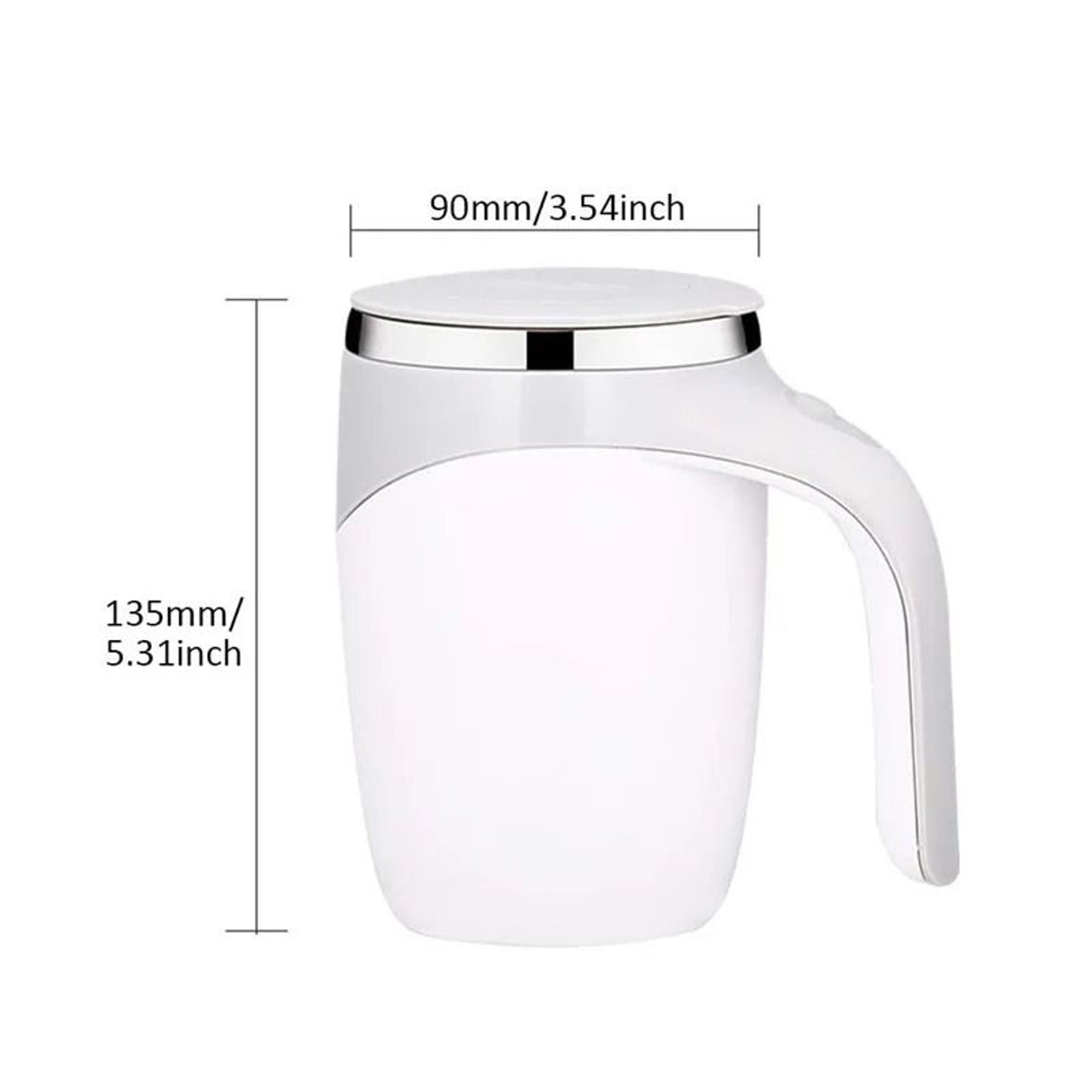 Automatic Rechargeable Magnetic SelfStirring Coffee Mug 301400ml 5