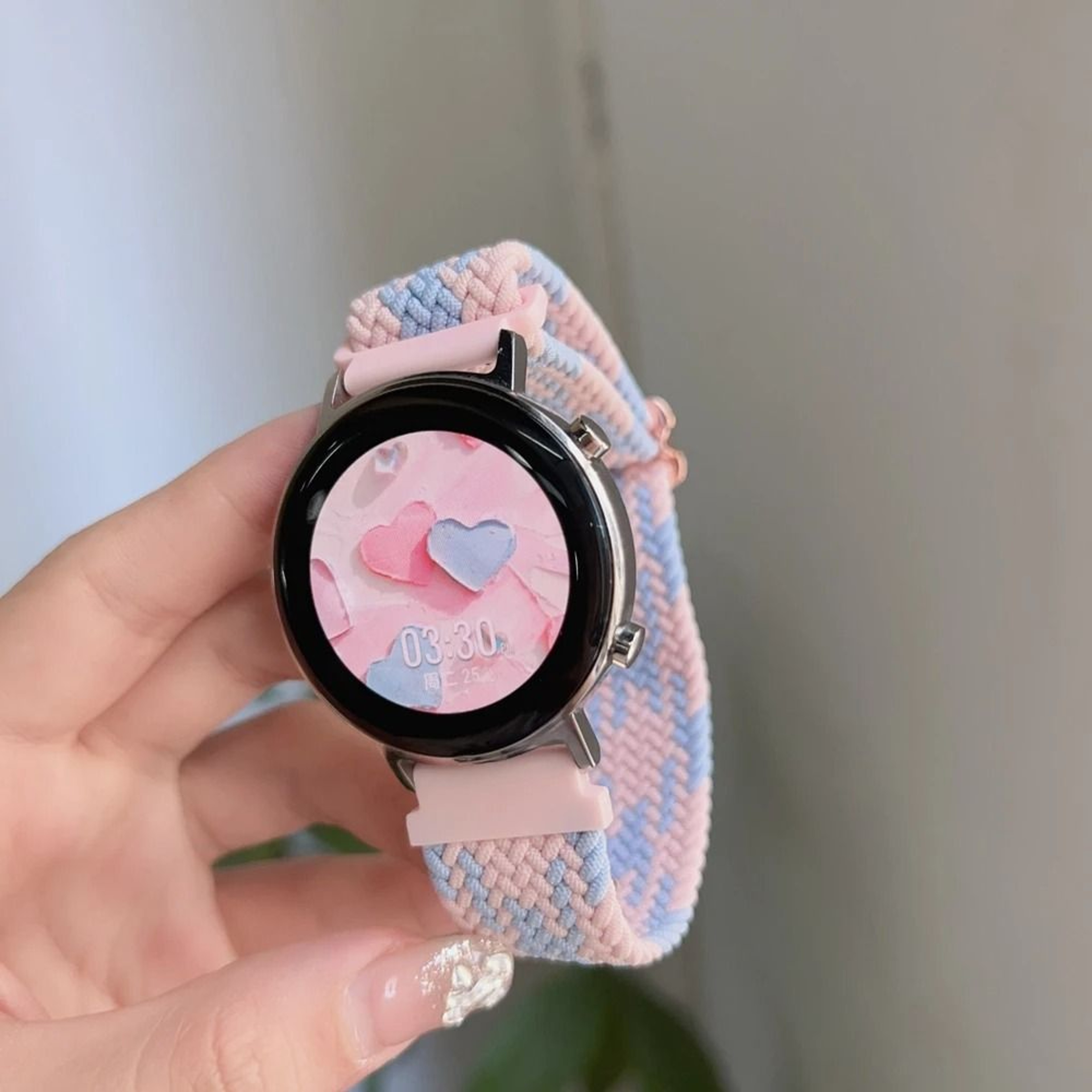 Elastic Solo Loop Sport Strap For Samsung Galaxy Watch 7  FE  6  5  4  Classic 5