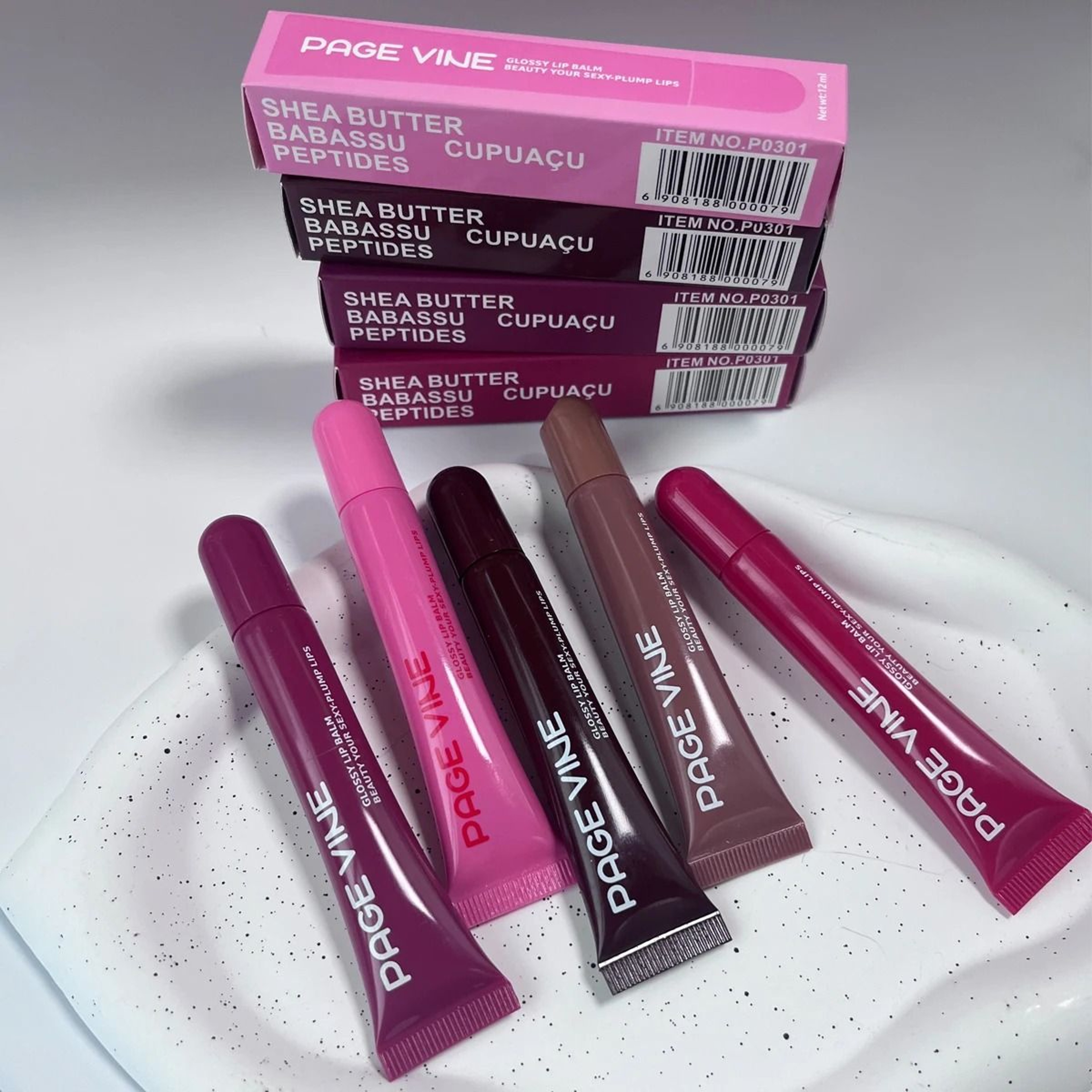 Moisturizing Phone Case Lip Gloss  Raspberry Jelly Transparent Lip Balm  Moisturizer 0