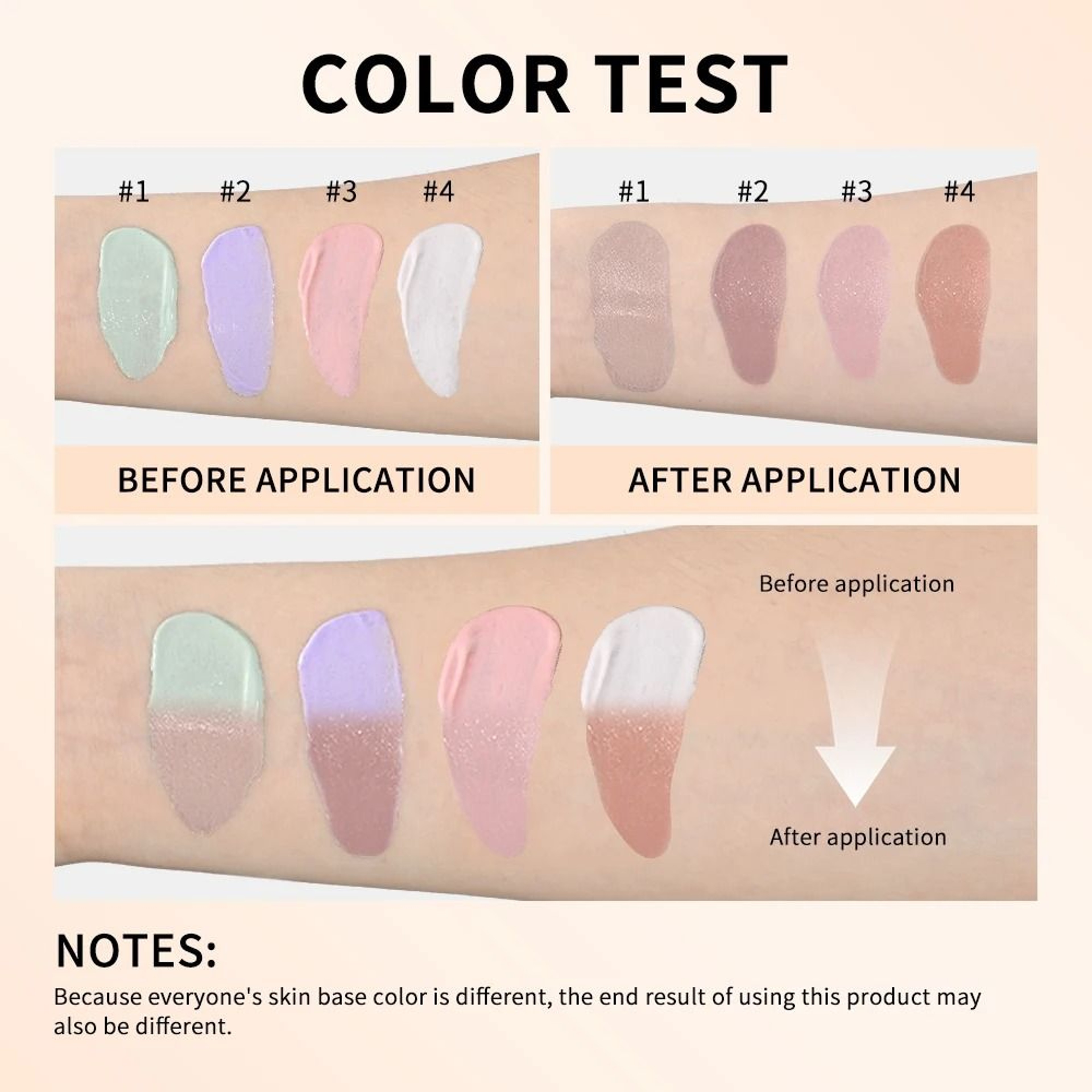 Magic ColorChanging Liquid Foundation  SelfAdjusting CC Cream  LongWear Makeup Base 4