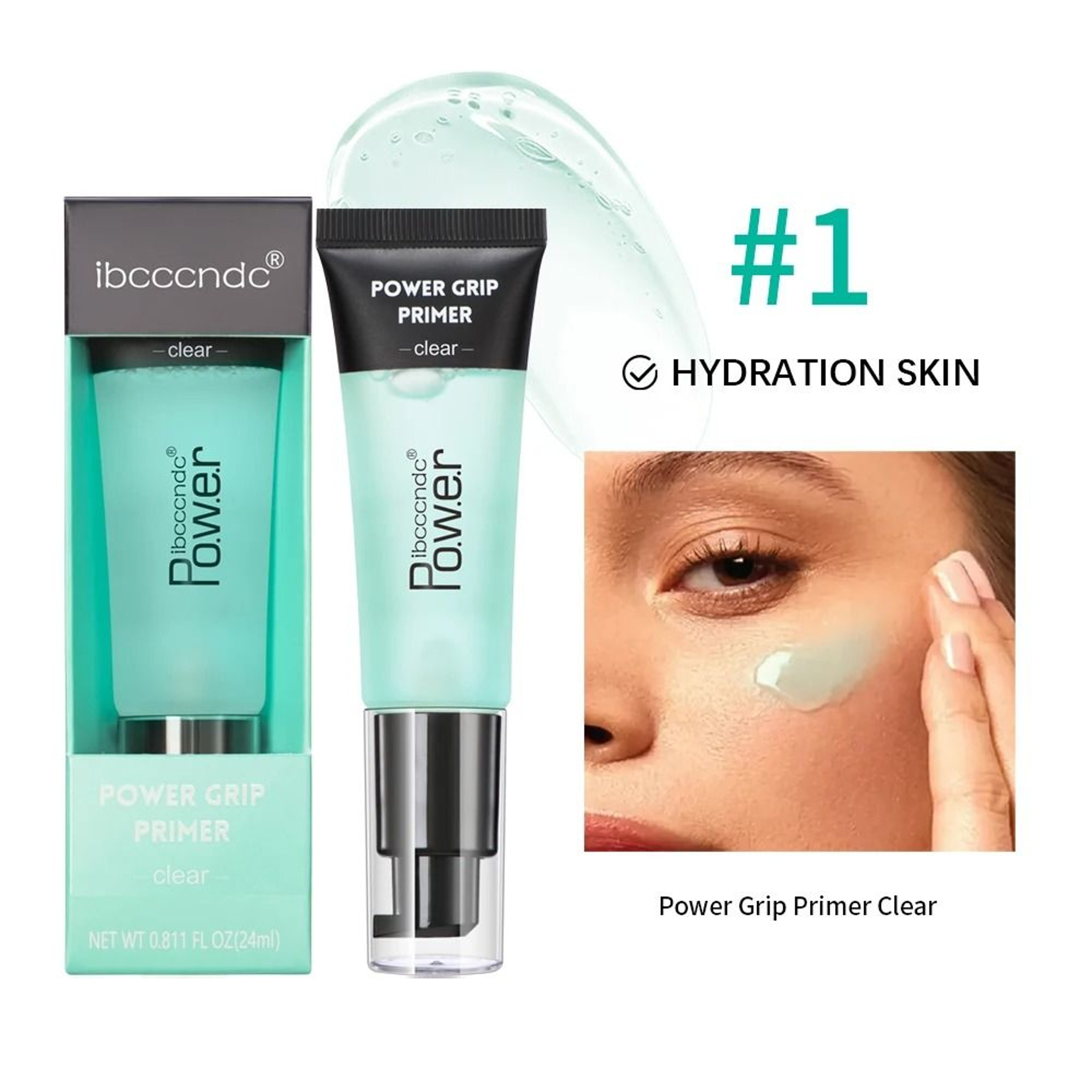 24ml Power Grip Gel Primer  Hydrating  PoreInvisible Makeup Gripping Primer 7