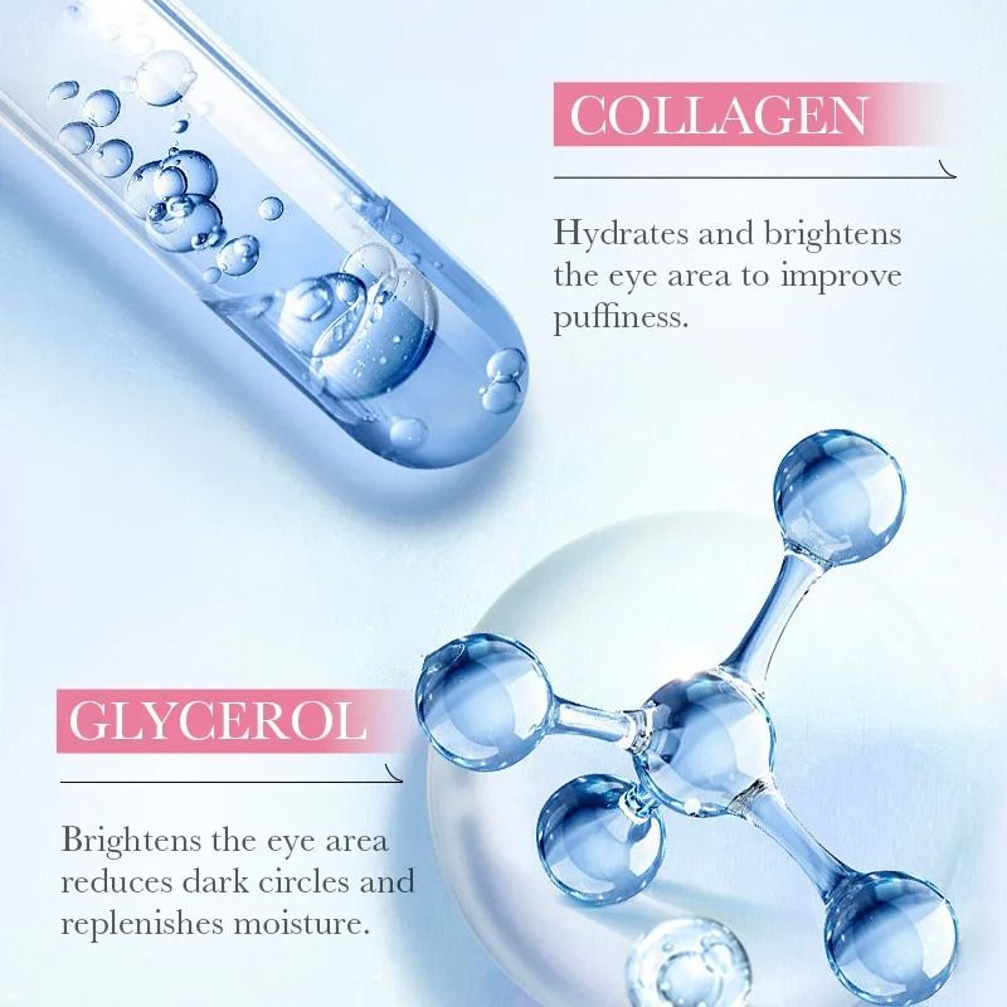 SADOER 60pcs Sakura Collagen Eye Mask  Hydrating AntiDark Circle  DePuffing Eye Patches 2