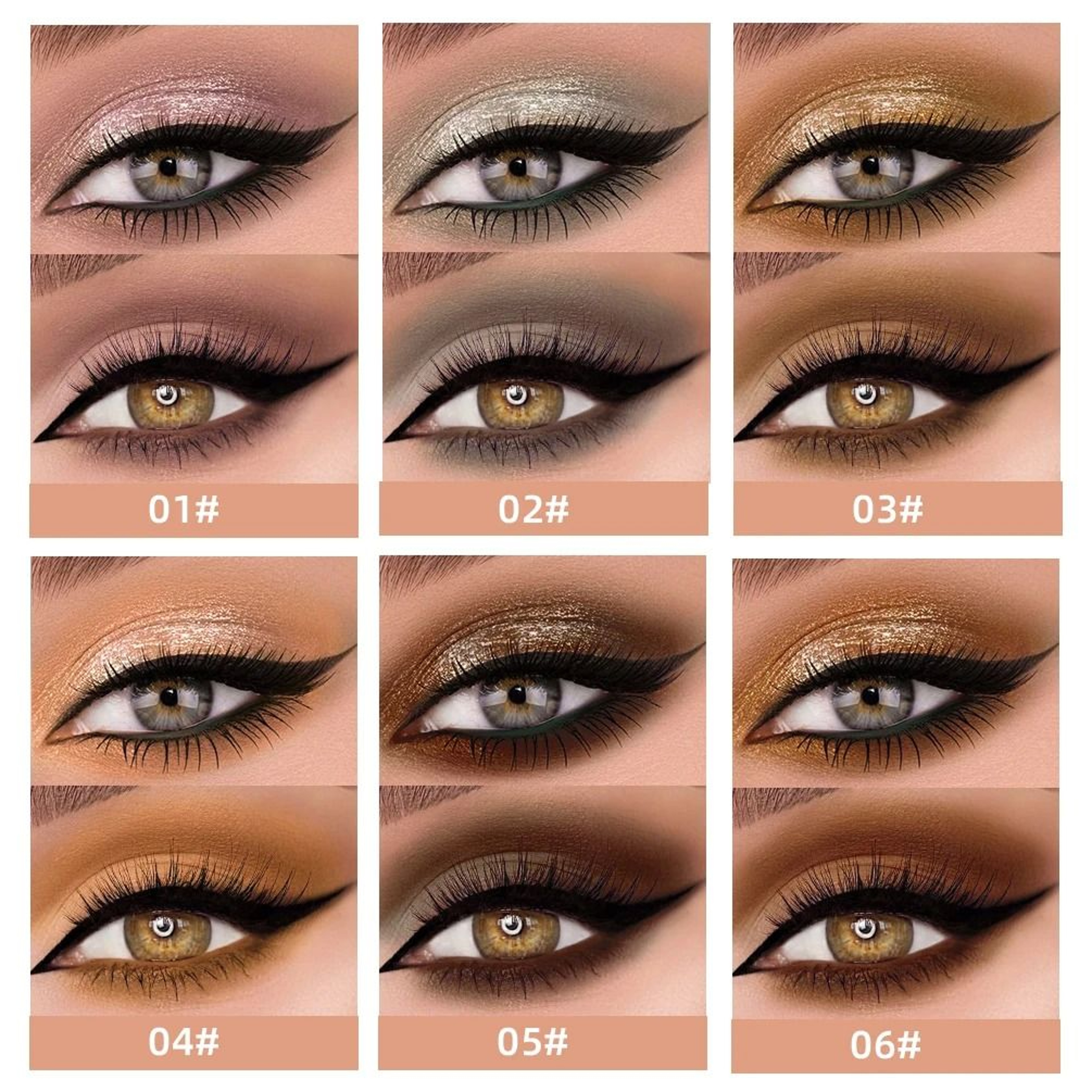 2in1 DualEnded Liquid Eyeshadow Stick  Matte Nude  Pearly Shimmer Highlighting Contour Pen 1