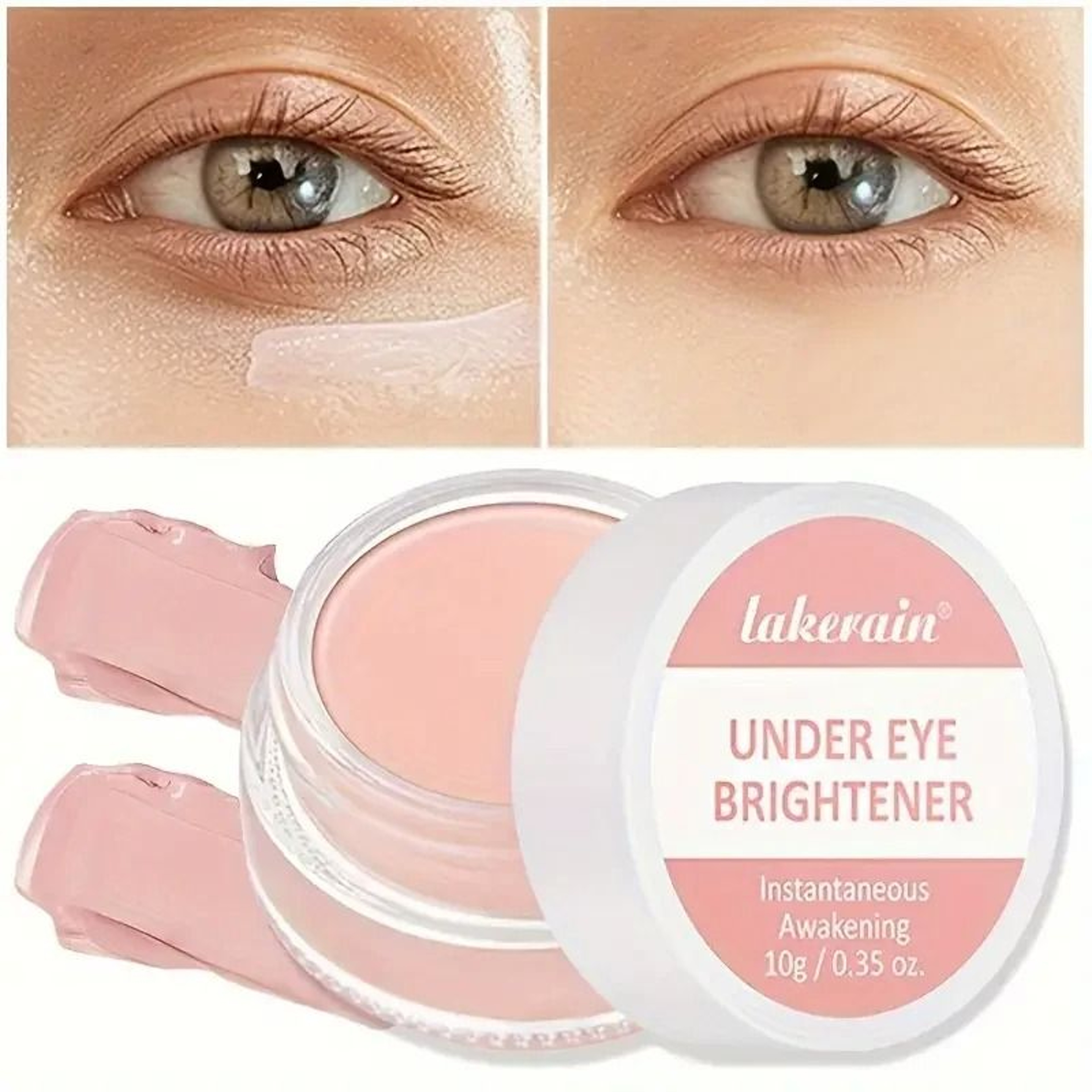 Hydrating Eye Brightening Concealer  Contour Cream  Full Coverage LongWear Eye Corrector 6