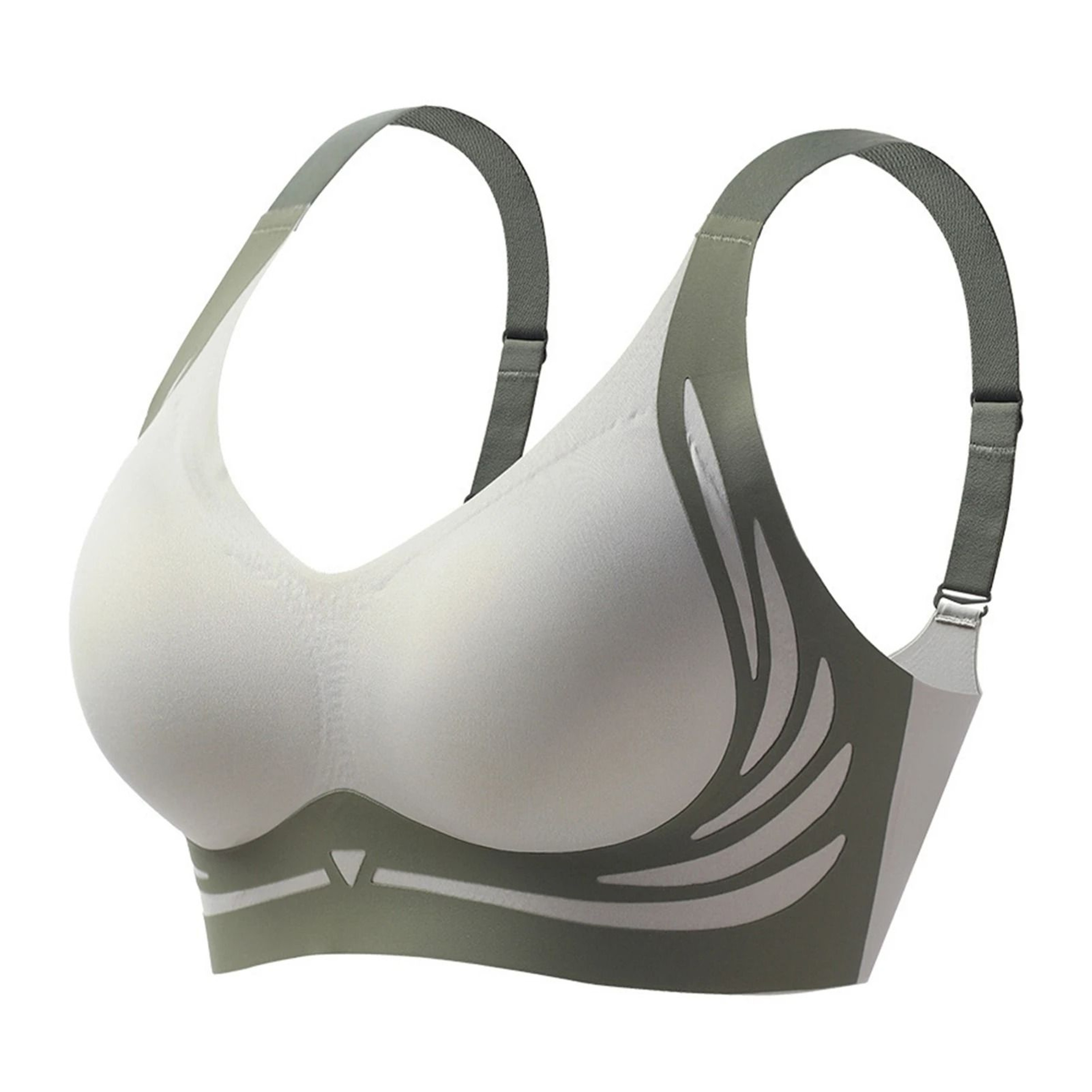 Lifting AntiSagging Wireless PushUp Sports Bra  Machine Washable Shockproof Fixed Cup Underwear 6