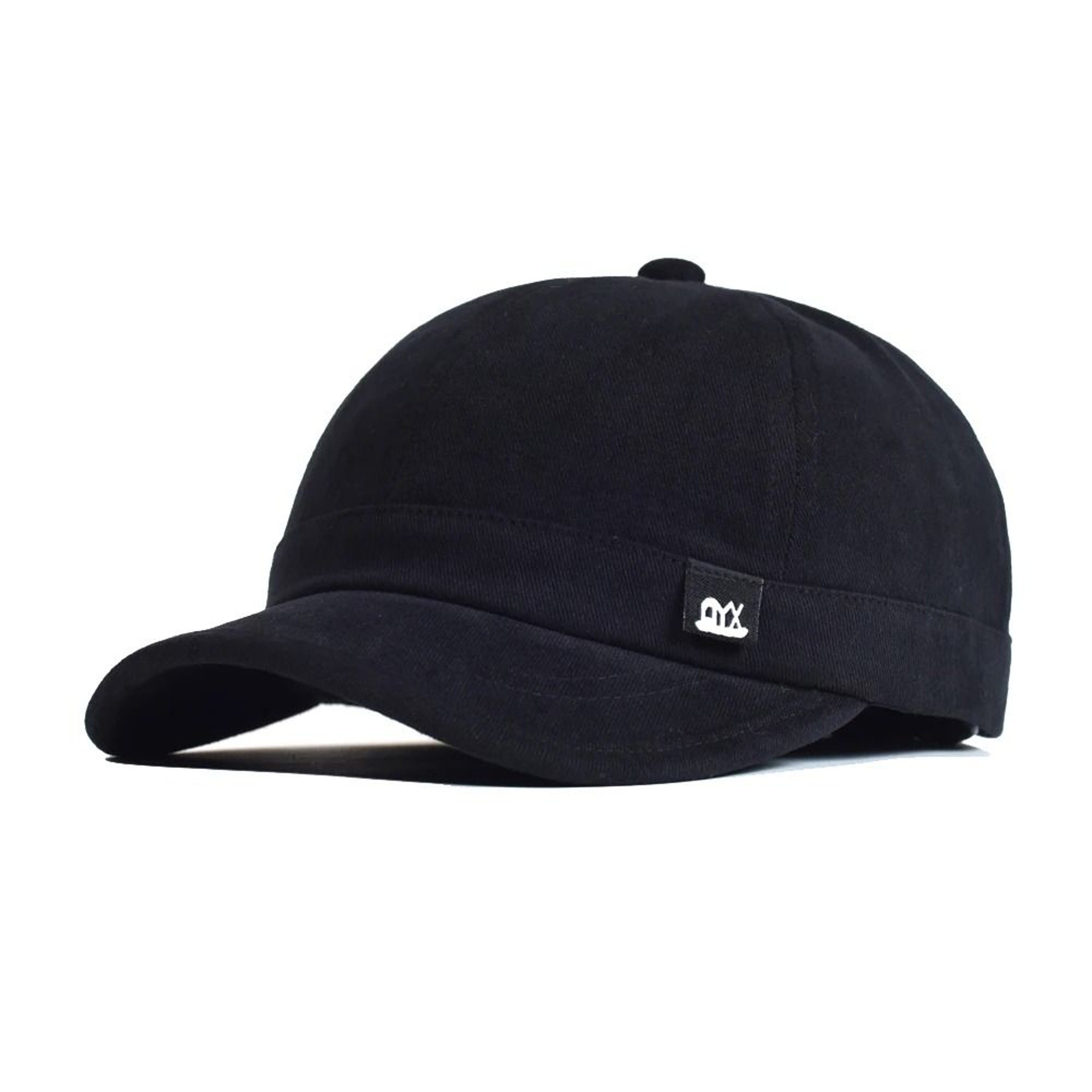 Vintage Short Brim Cotton Baseball Cap  Adjustable Low Profile Dad Hat For Men  Women 2