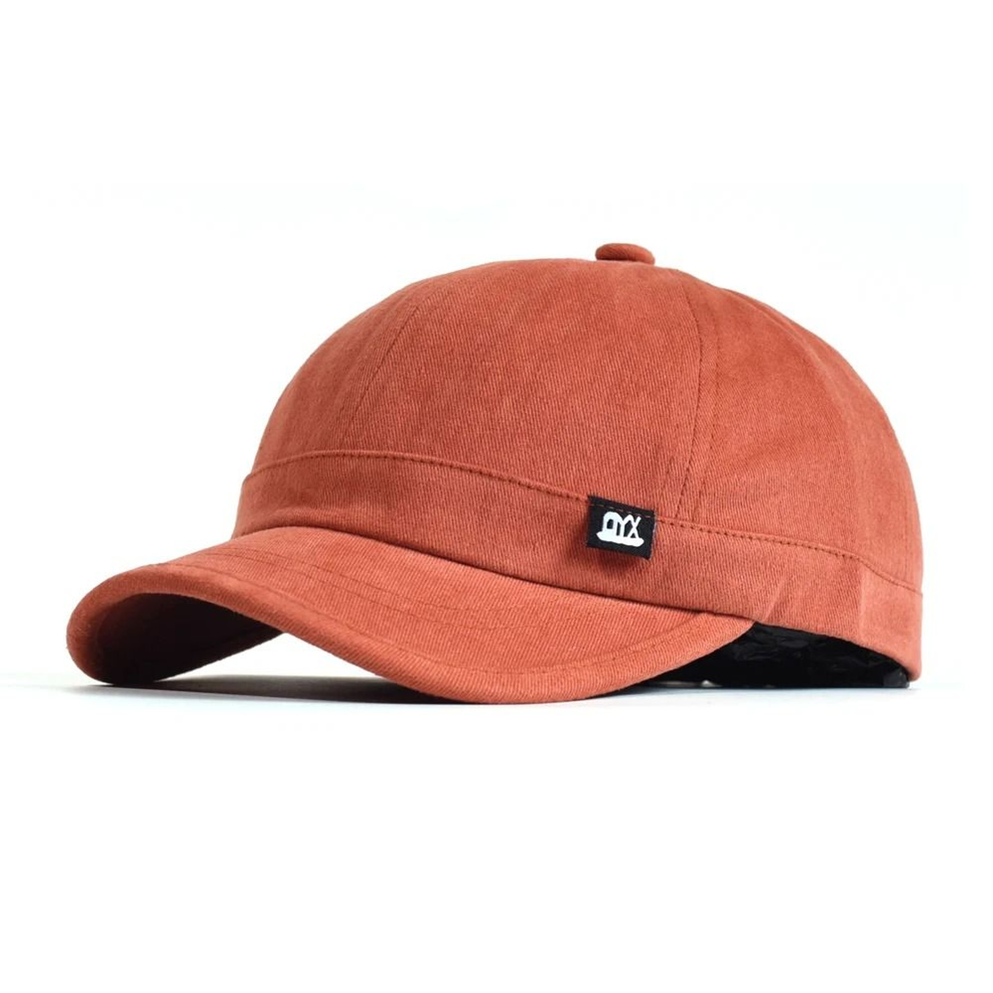 Vintage Short Brim Cotton Baseball Cap  Adjustable Low Profile Dad Hat For Men  Women 6
