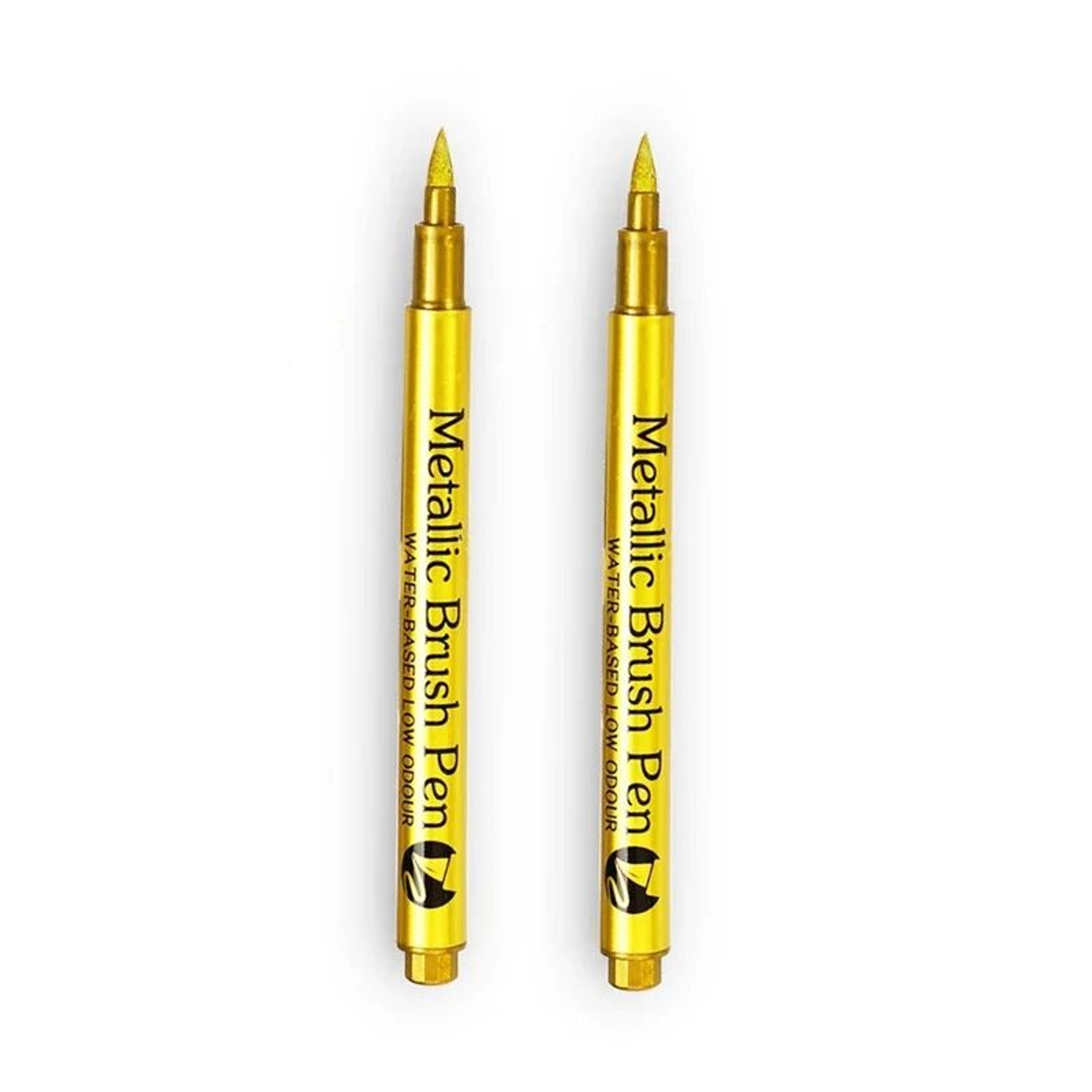 Gold  Silver Brush Metallic Marker Pens  Permanent Art Markers For Manga Scrapbooking  Crafts 10