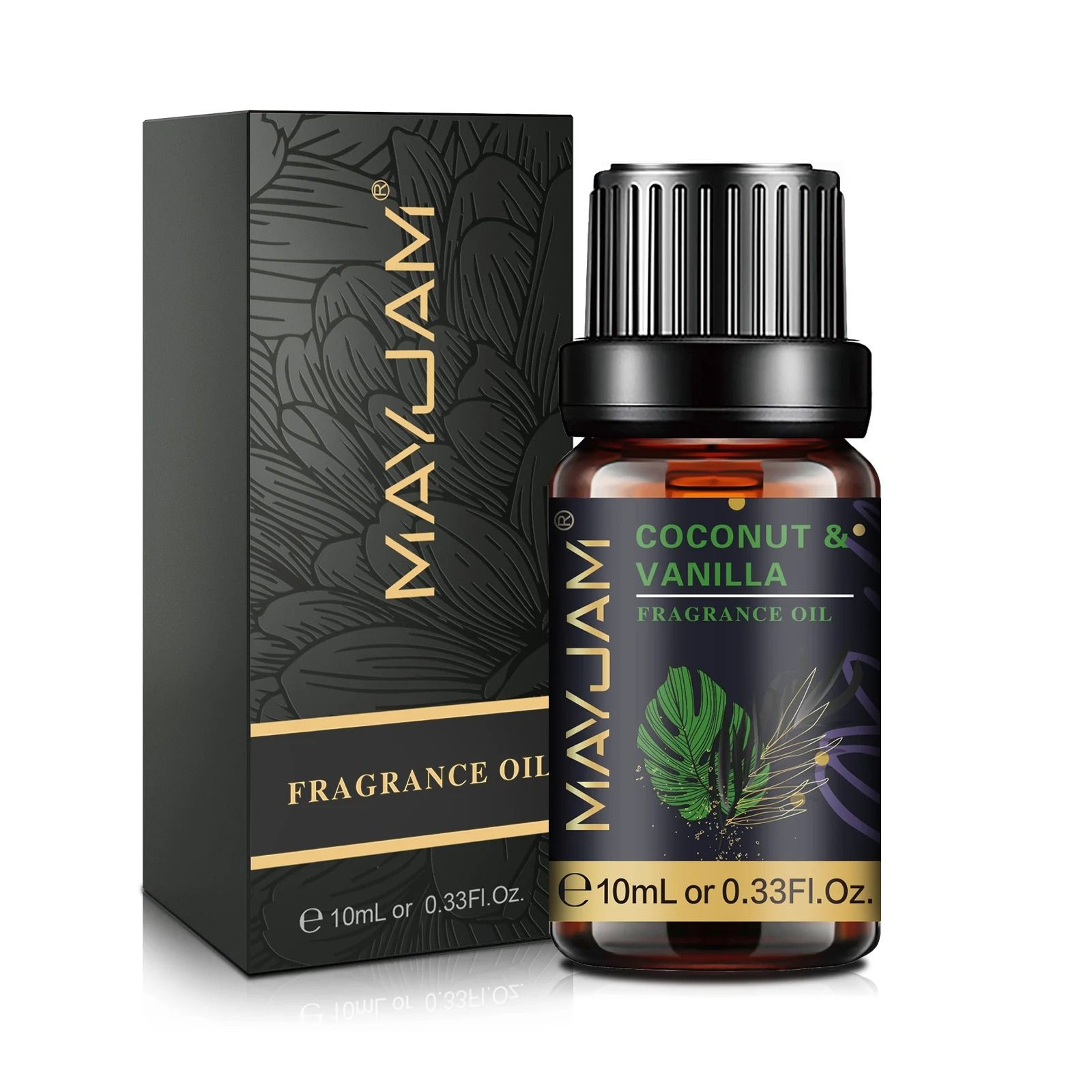 Mayjam 10ml Pure Aromatic Essential Oil  Coconut  Vanilla Musk Floral  Nature Fragrance Oils 0