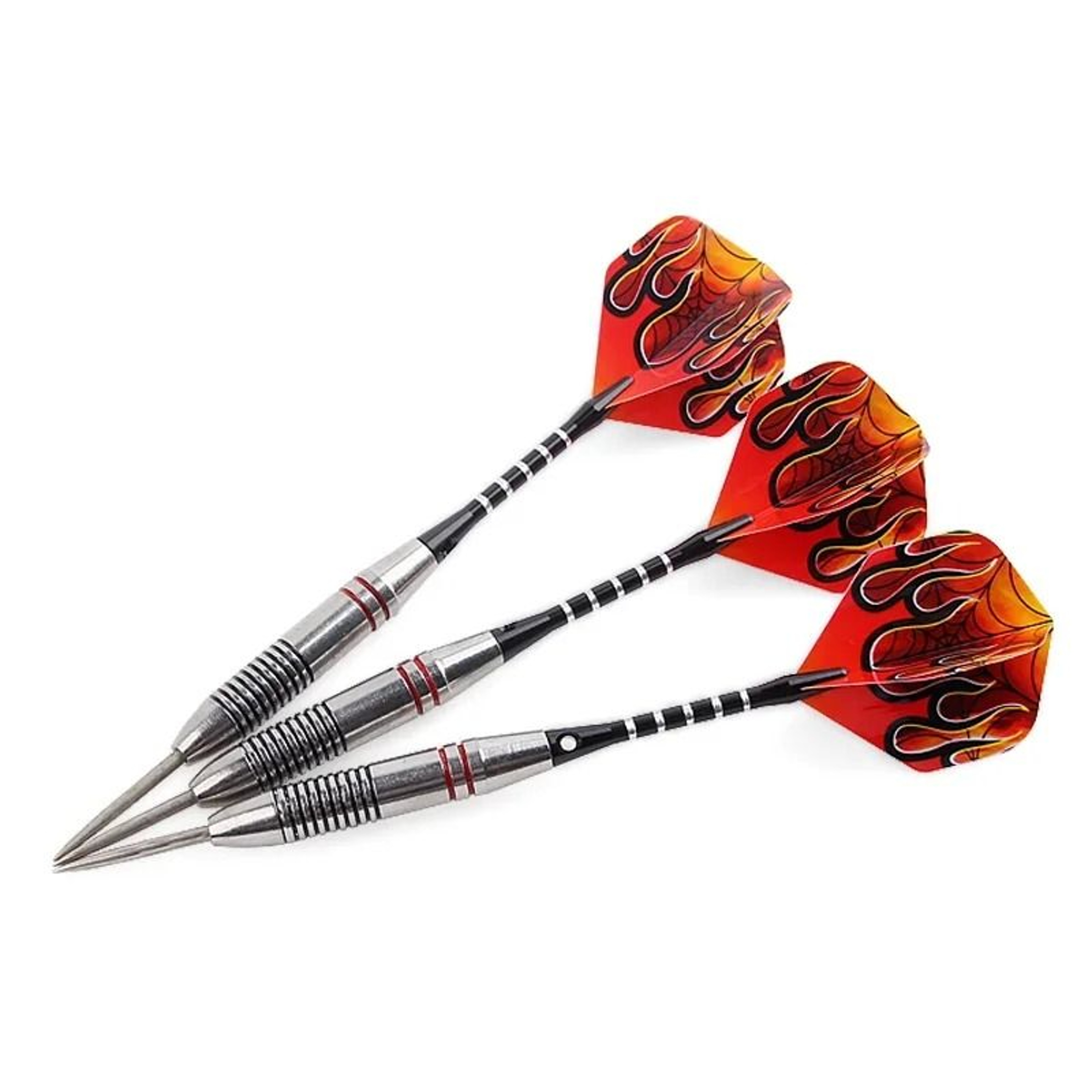3Piece Professional 24g Steel Tip Dart Set  Precision Darts With Aluminum Shafts  HighFly Flights 10
