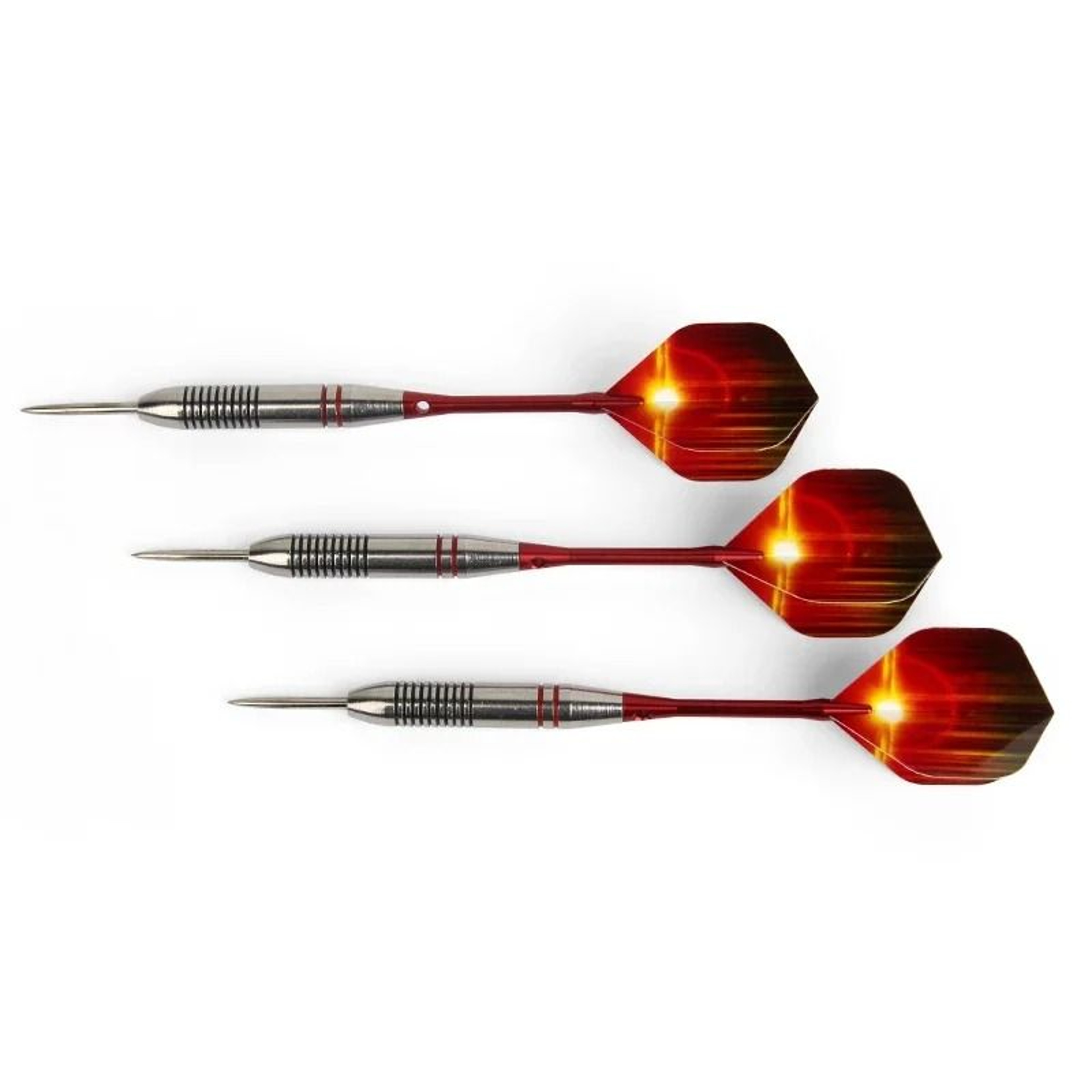 3Piece Professional 24g Steel Tip Dart Set  Precision Darts With Aluminum Shafts  HighFly Flights 2