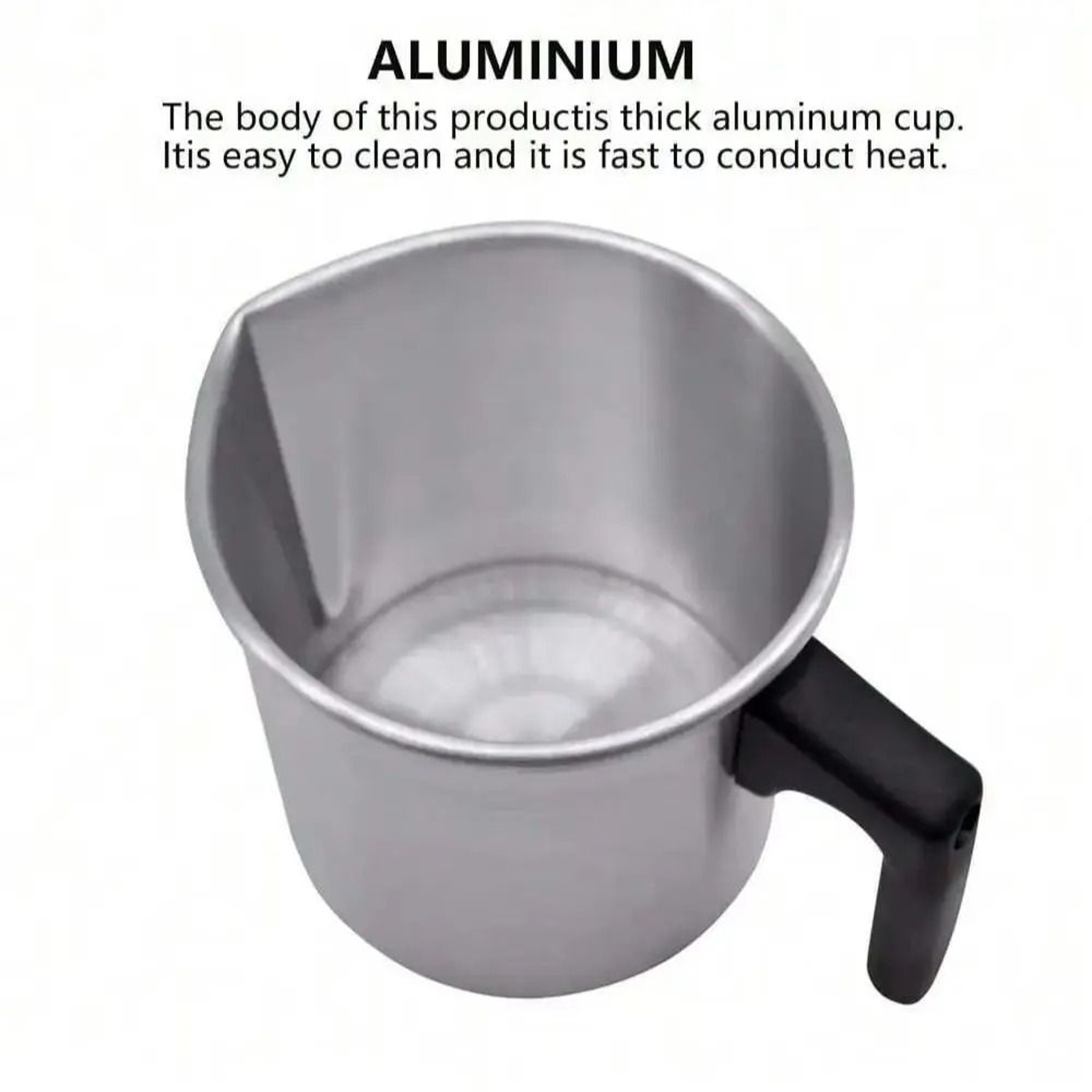 32oz 304 Stainless Steel Candle Wax Melting Pitcher  Large Pouring Pot With HeatResistant Handle 3