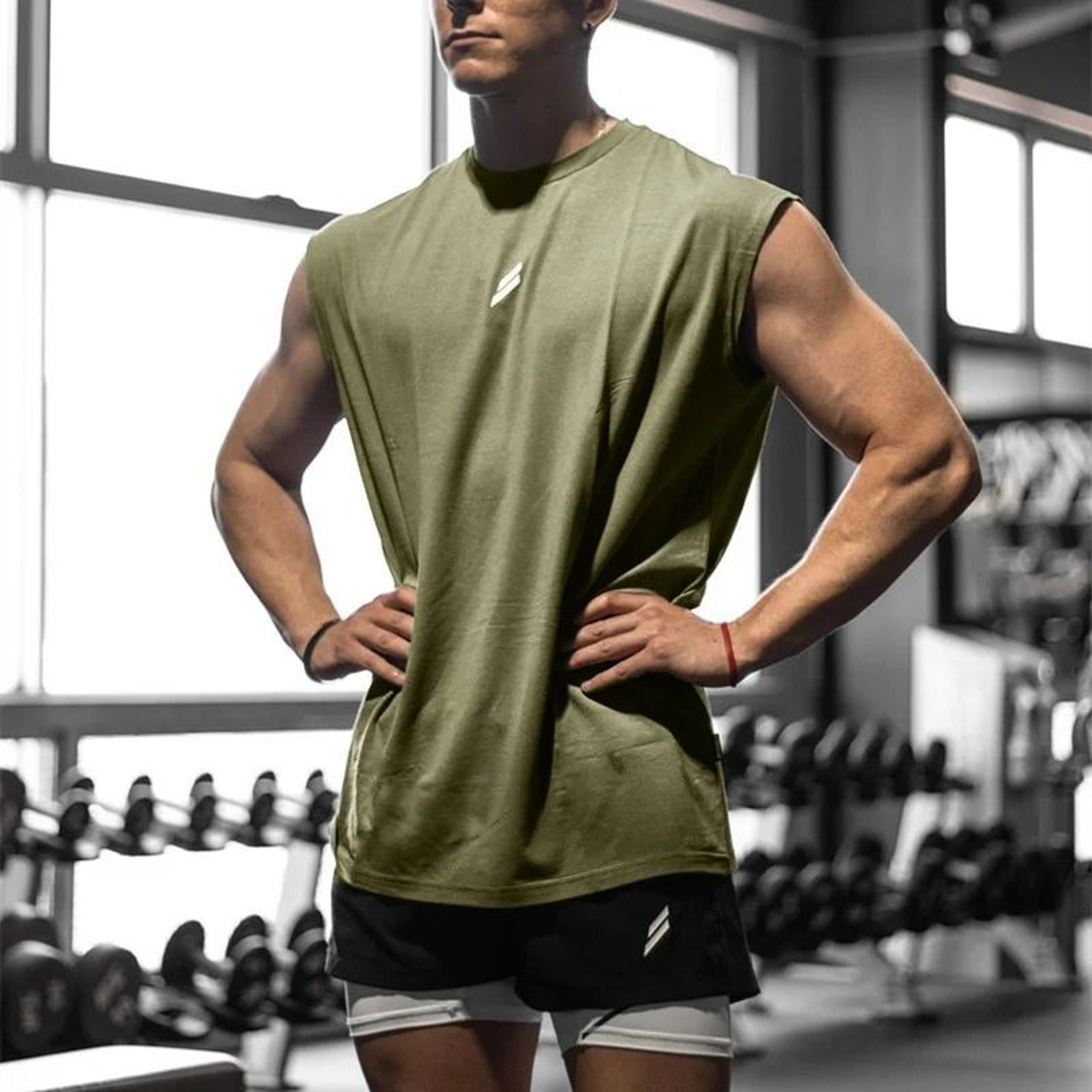 Mens Summer Mesh Fitness Sports Tank Top  QuickDrying Sleeveless Training Vest For Gym  Running 11