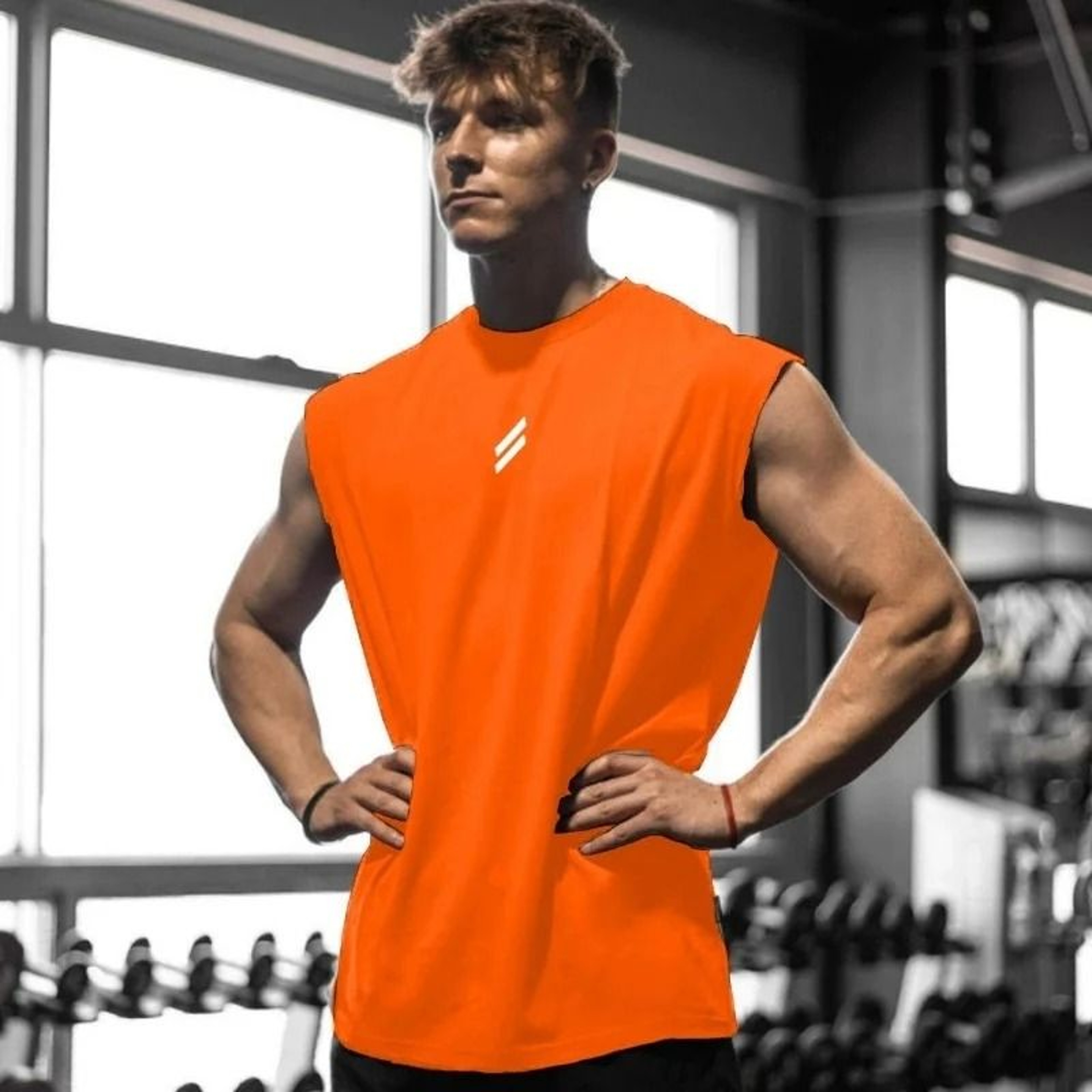 Mens Summer Mesh Fitness Sports Tank Top  QuickDrying Sleeveless Training Vest For Gym  Running 15