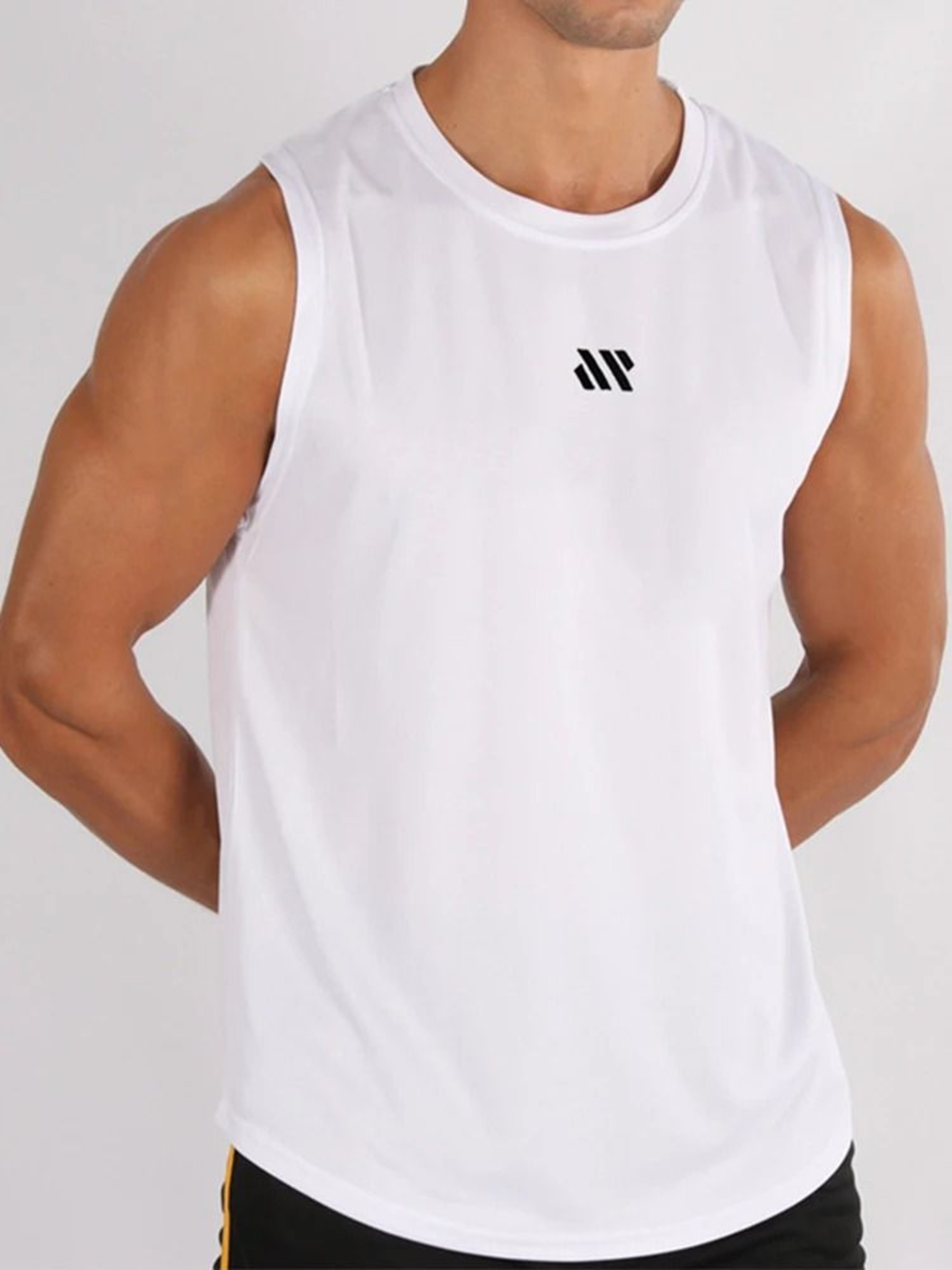 Mens QuickDrying Bodybuilding Gym Vest  Summer Mesh Sleeveless Sports Tank Top For Fitness  Running 12