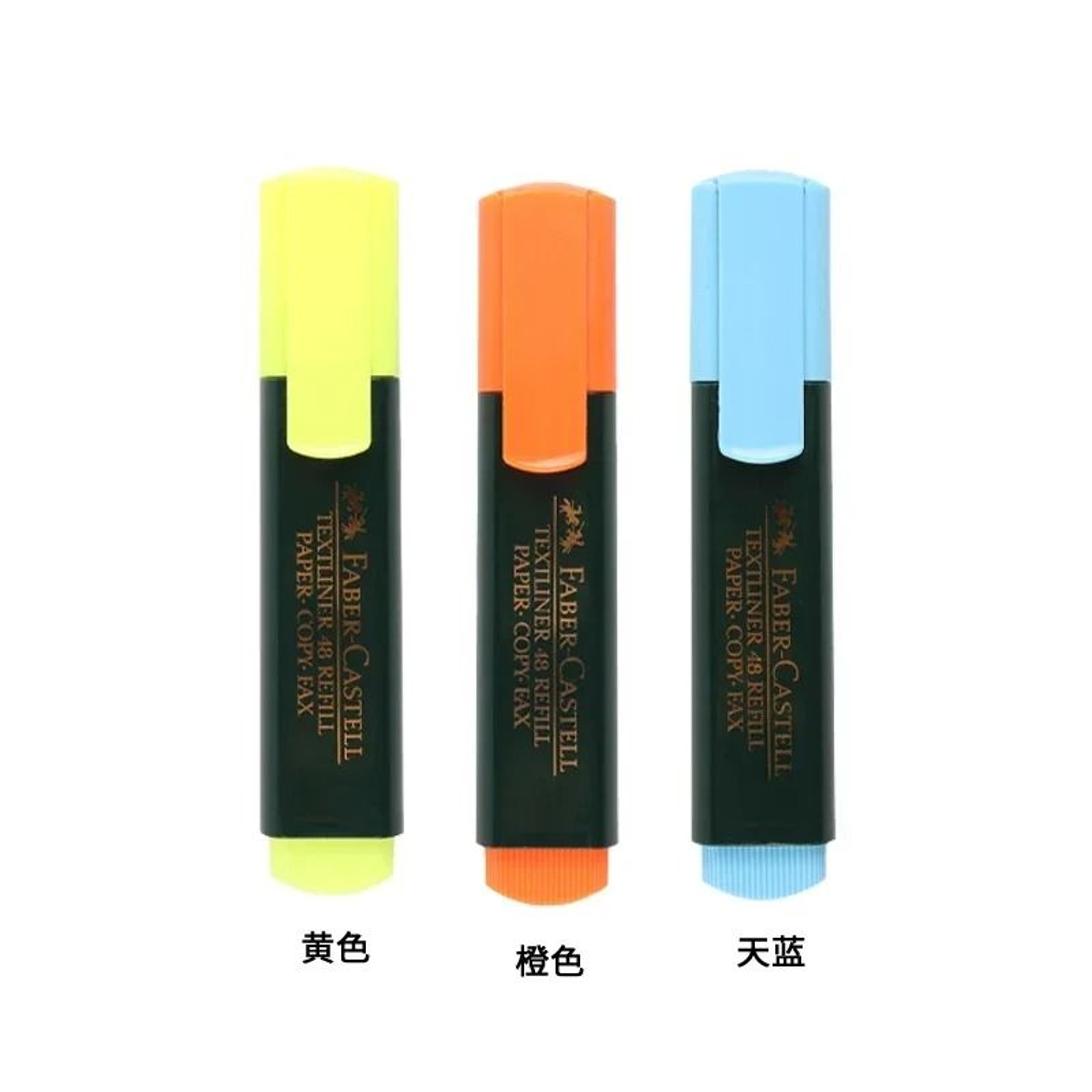 FaberCastell Fluorescent Textliner Highlighter Pen 12