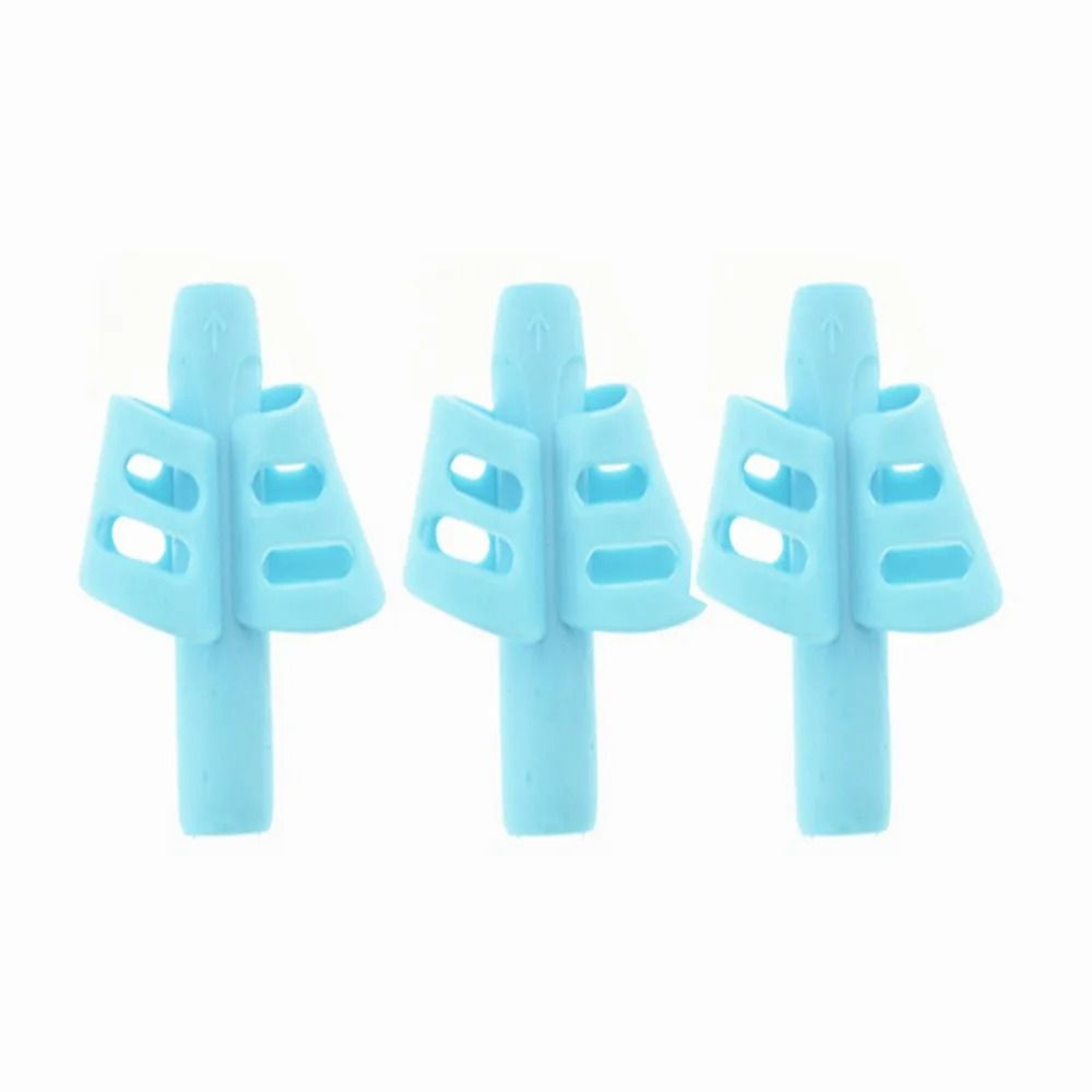 TwoFinger Silicone Pencil Grips For Writing Posture Correction 13