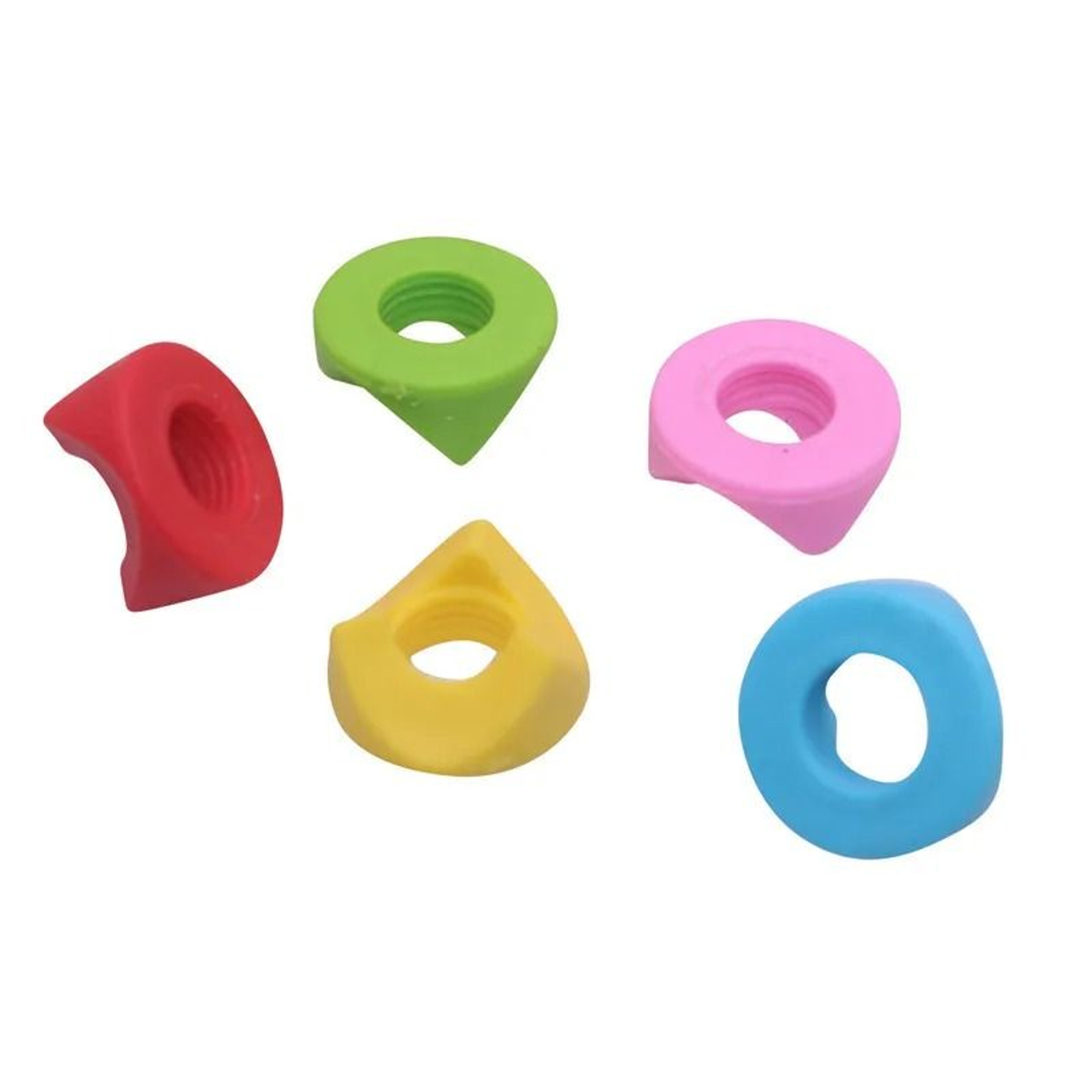 20Piece Silicone Triangular Thread Pencil Grips  Ergonomic Writing Posture Corrector For Students 3