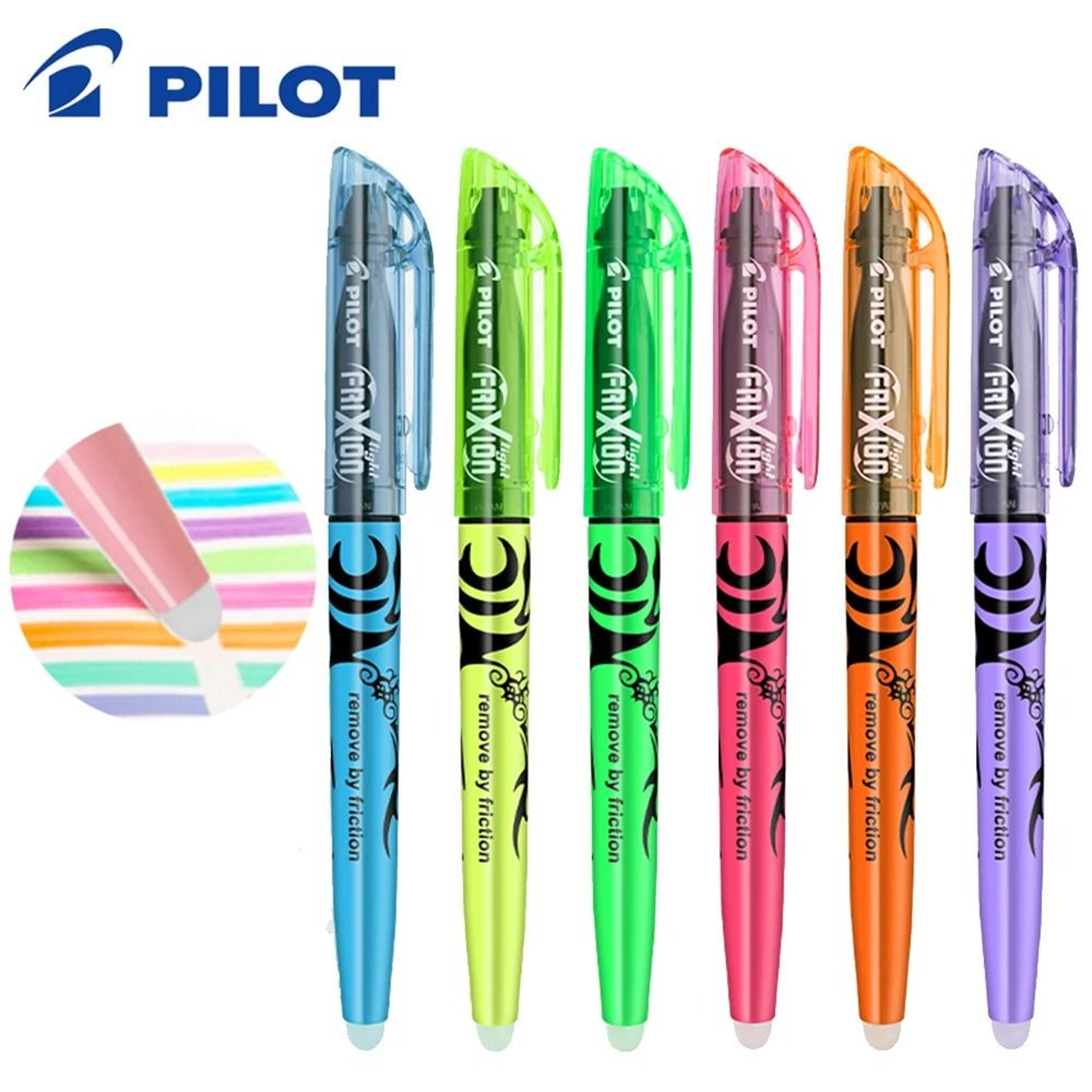 Pilot FriXion Erasable Highlighters 3 Or 6Pack  Soft Pastel EyeProtection Markers SWFL 0