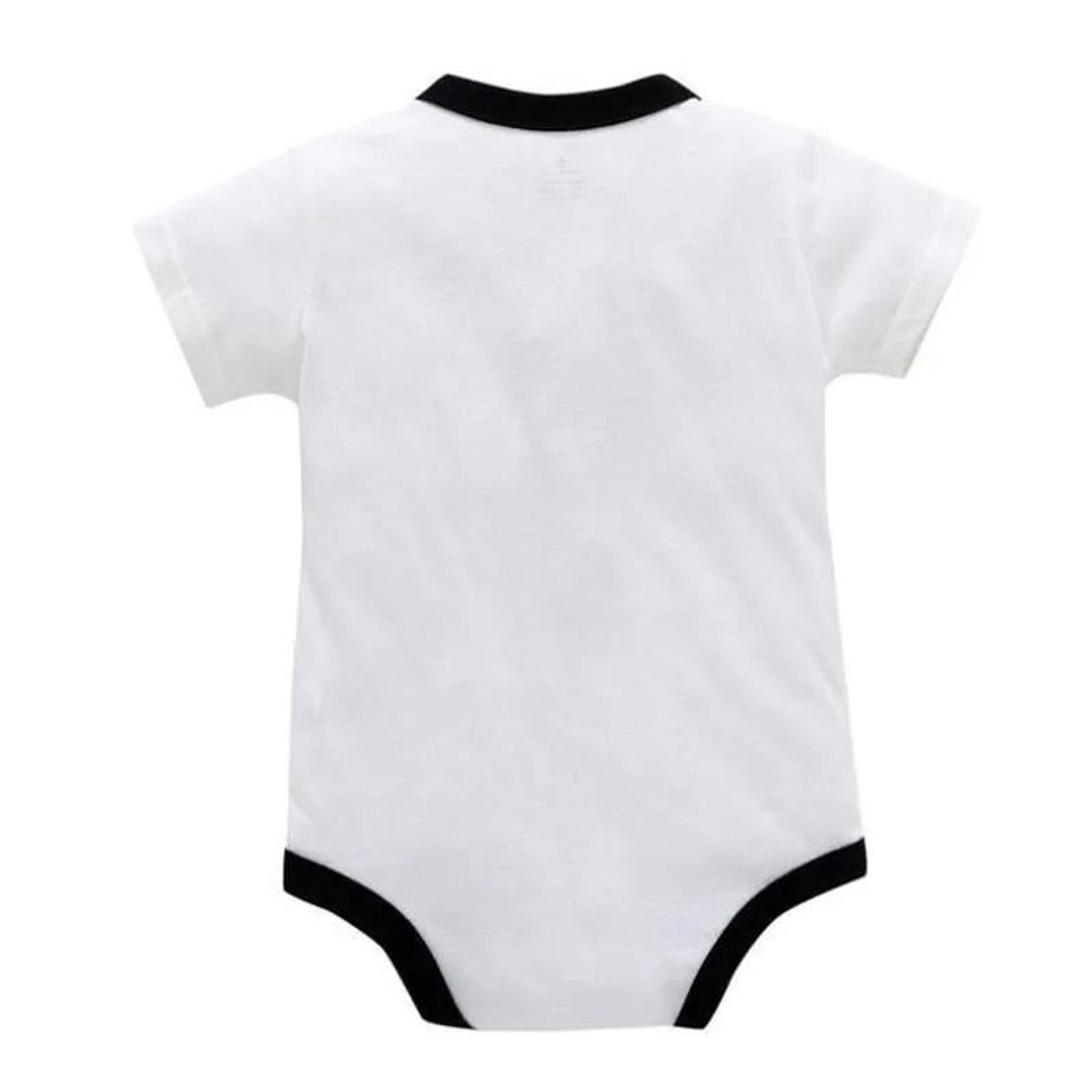Newborn Baby Boy Gentleman Romper  100 Cotton ShortSleeve Tie  Suspenders Print Onesie Jumpsuit 012 2