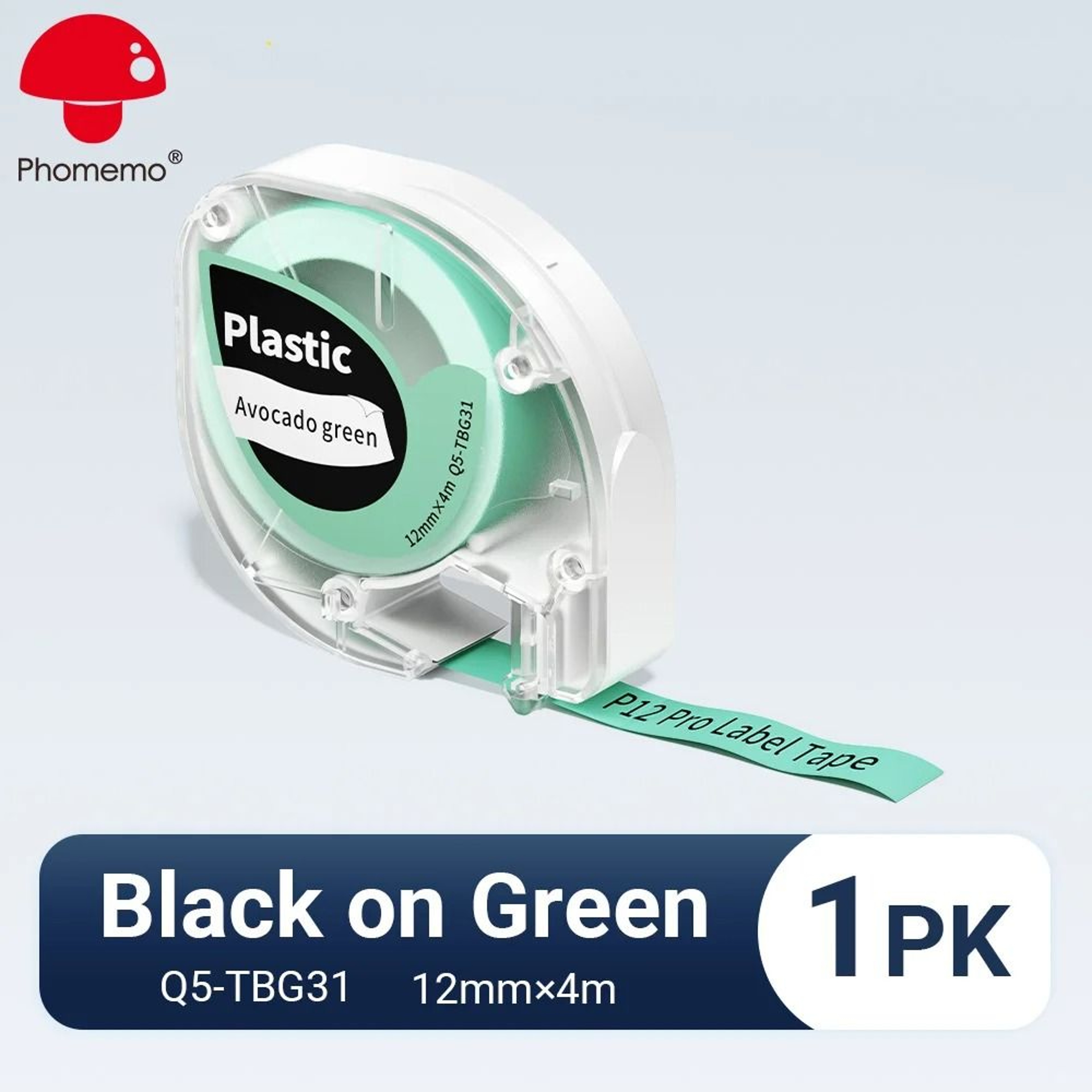 Phomemo P12PRO Portable Wireless Bluetooth Label Maker Printer With 12mm Label Tape 26