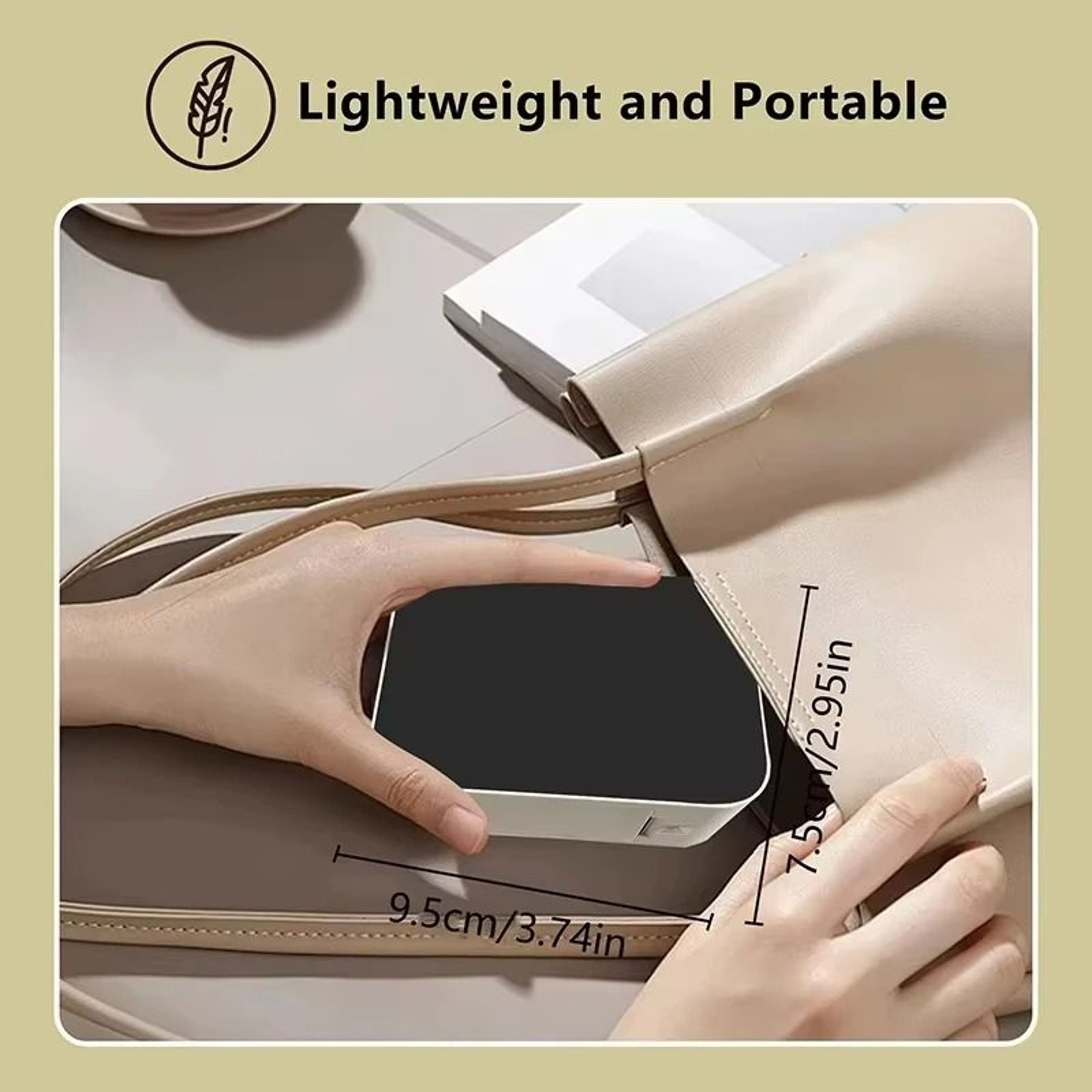 Marklife P15 Mini Portable Label Printer With 3Pack Thermal Adhesive Paper Set 4