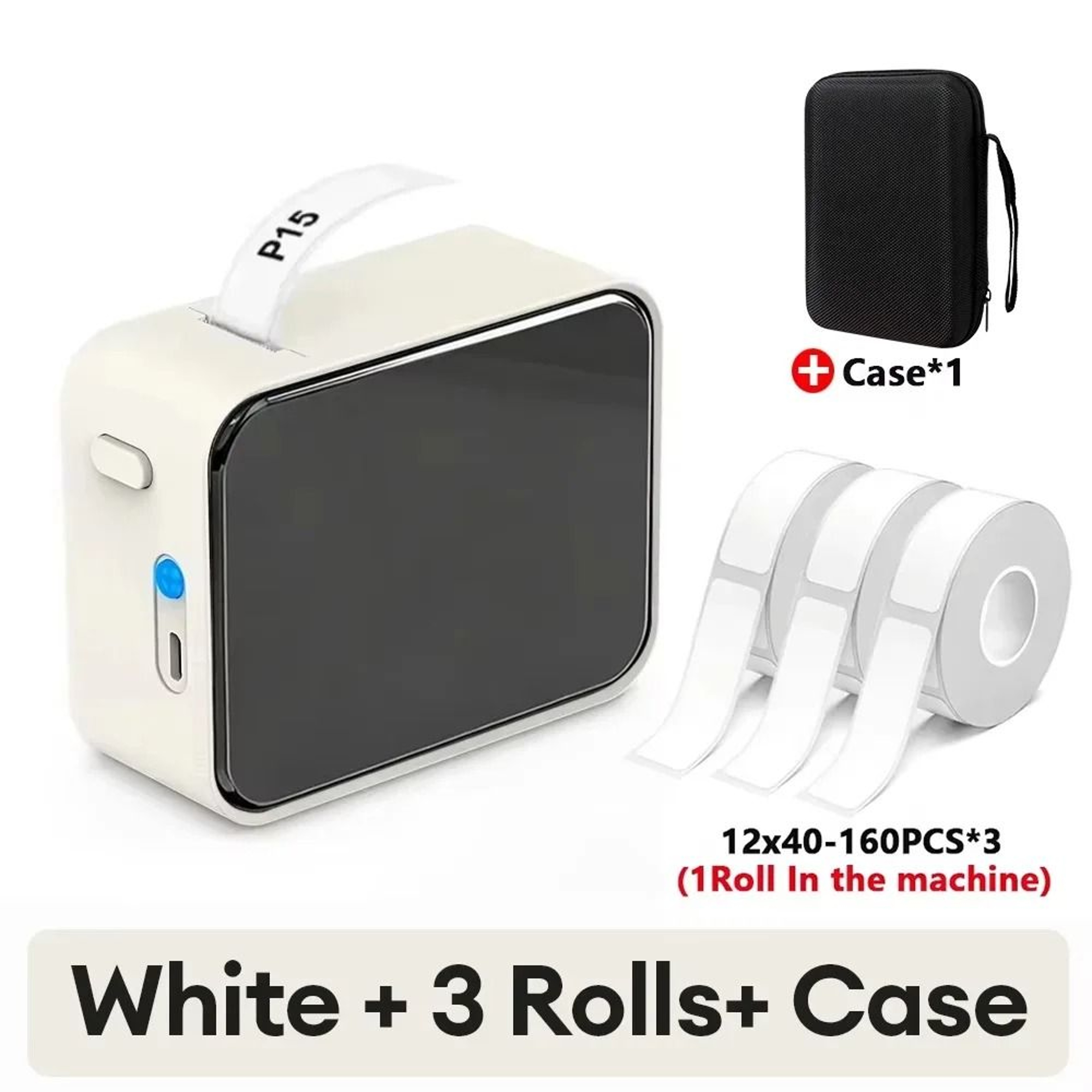 Marklife P15 Mini Portable Bluetooth Thermal Label Printer 7