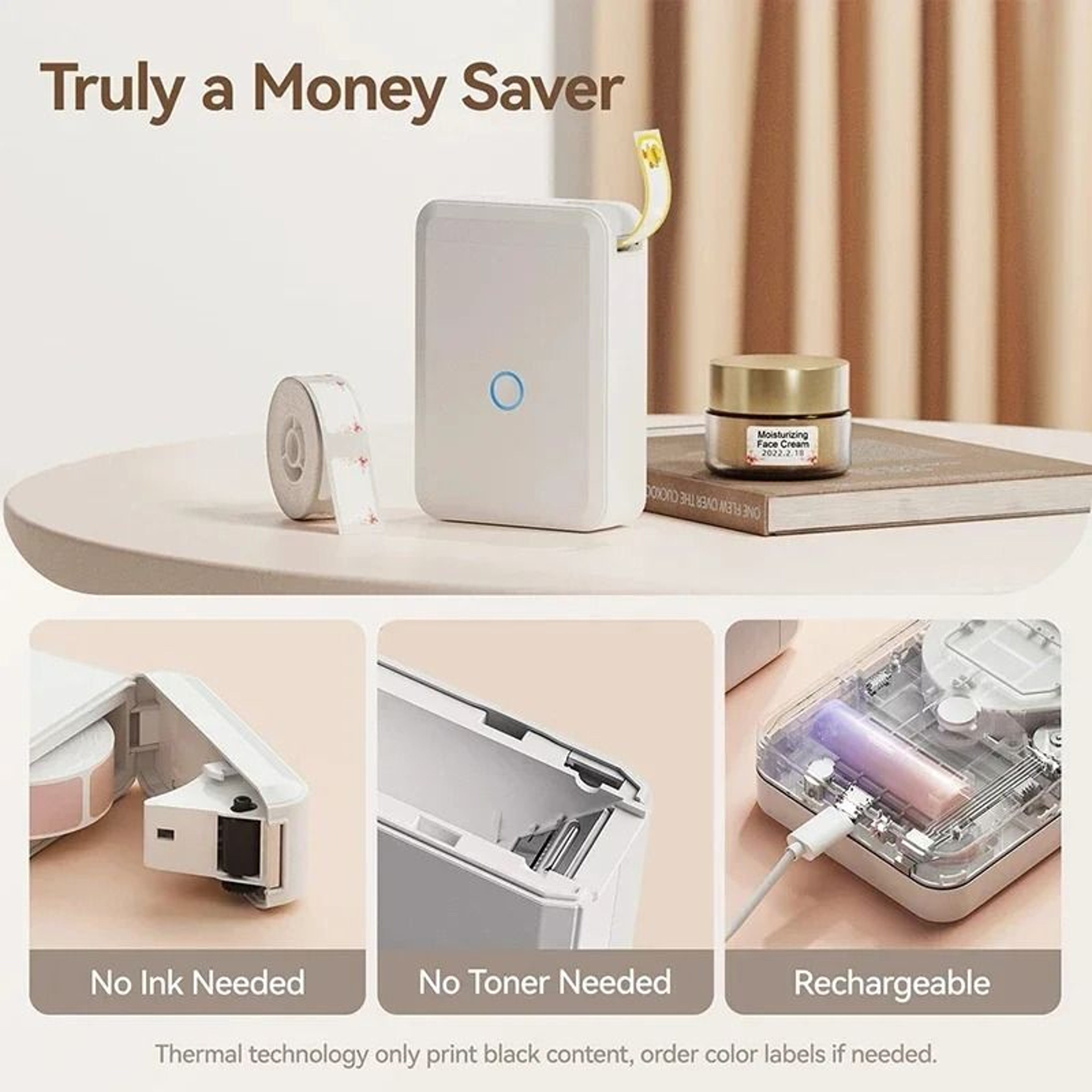 NIIMBOT D110 Portable Mini Wireless Thermal Label Printer 2