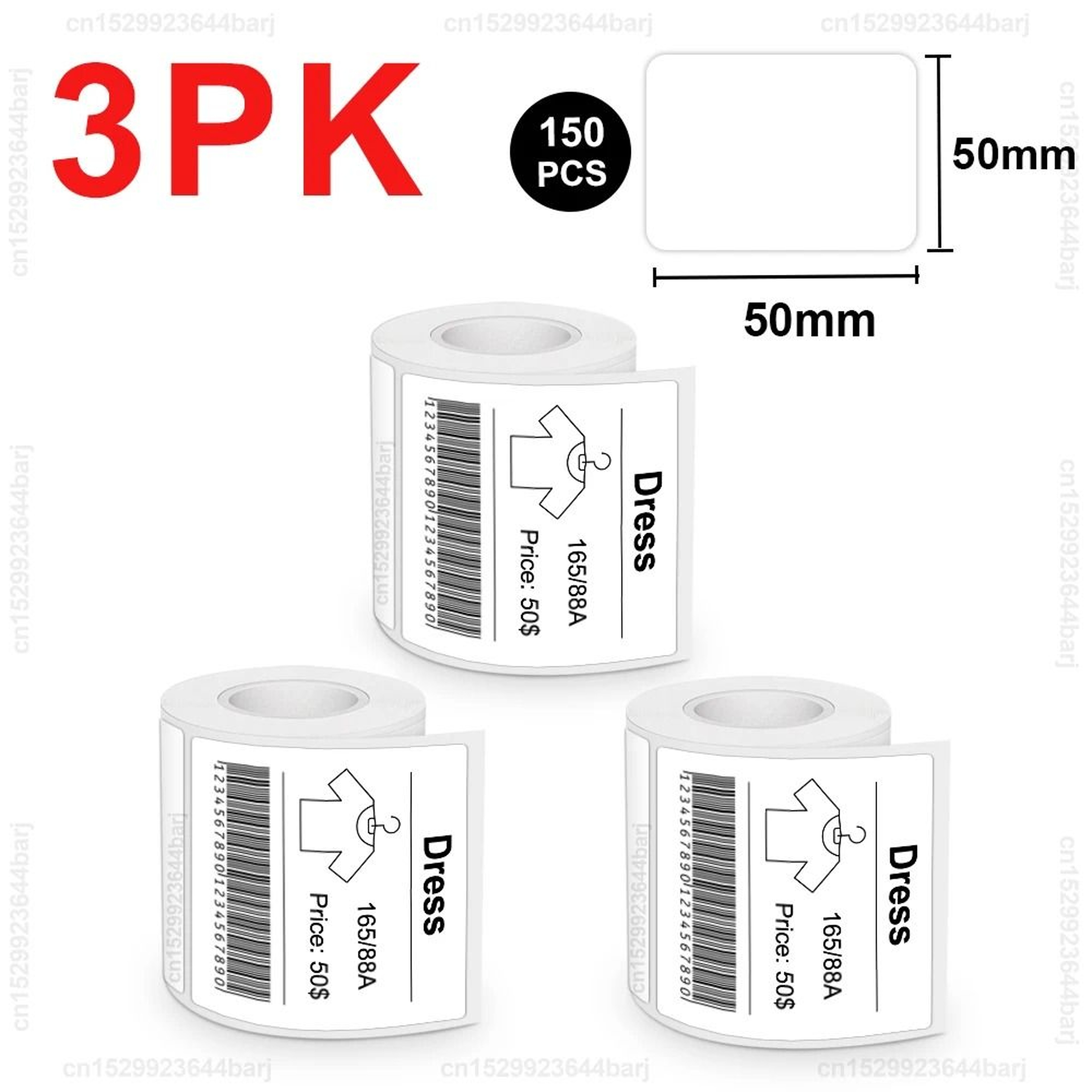 P50 Wireless Portable Thermal Label Printer 2050mm Print Width 7