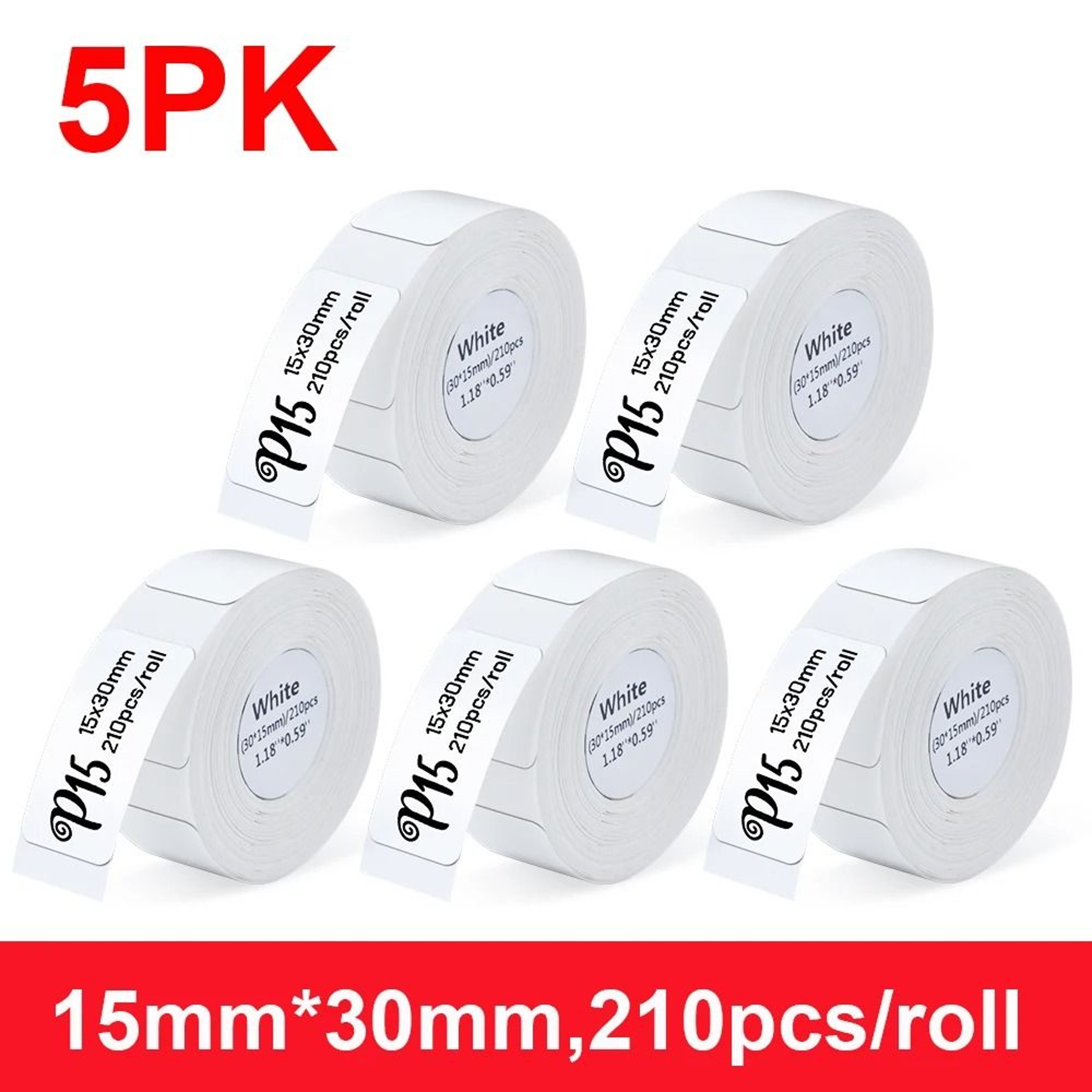P15 Mini Wireless Bluetooth Thermal Label Printer  Sticker Maker 7