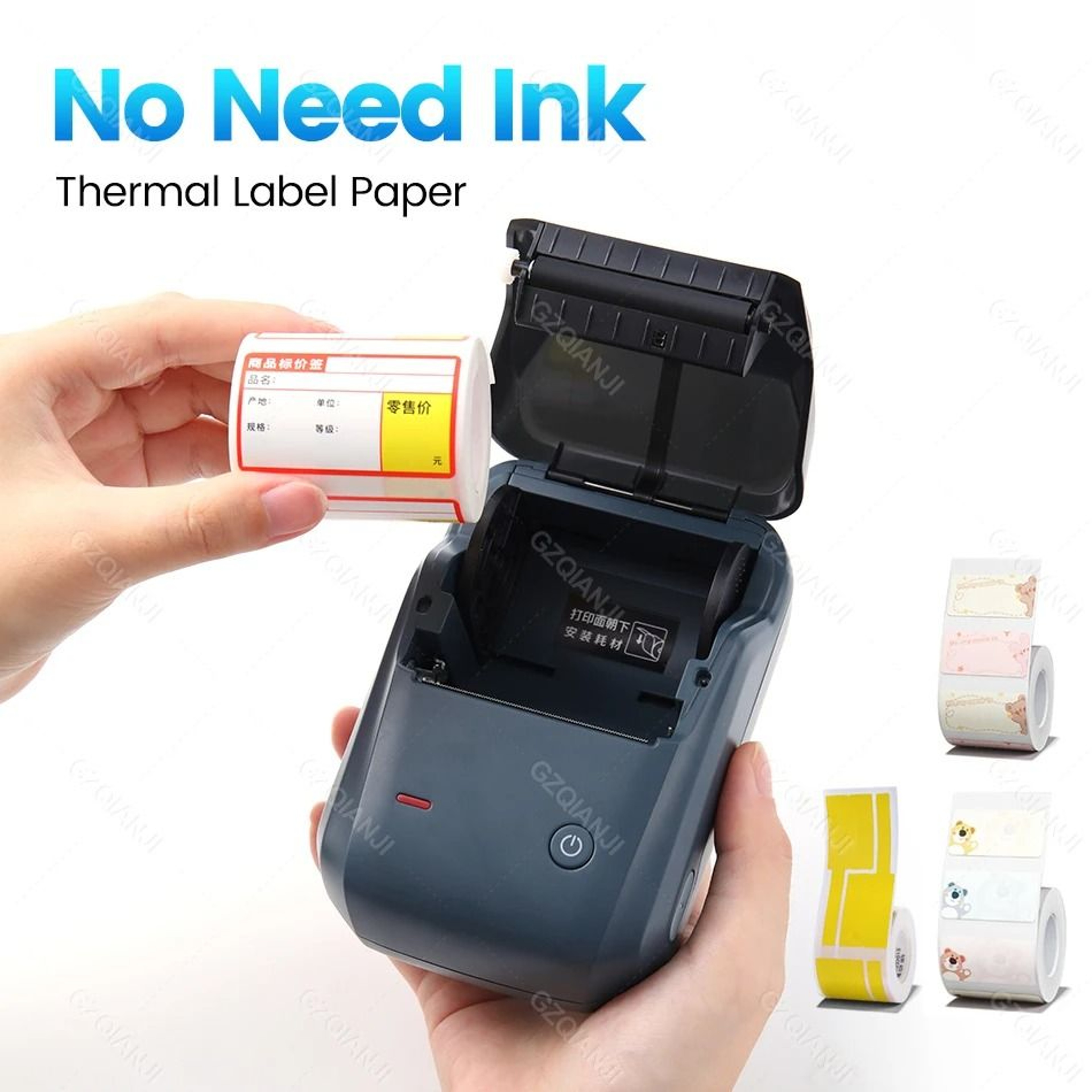 NIIMBOT B1 Portable Wireless Bluetooth Thermal Label Printer  Jewelry Sticker Maker 3