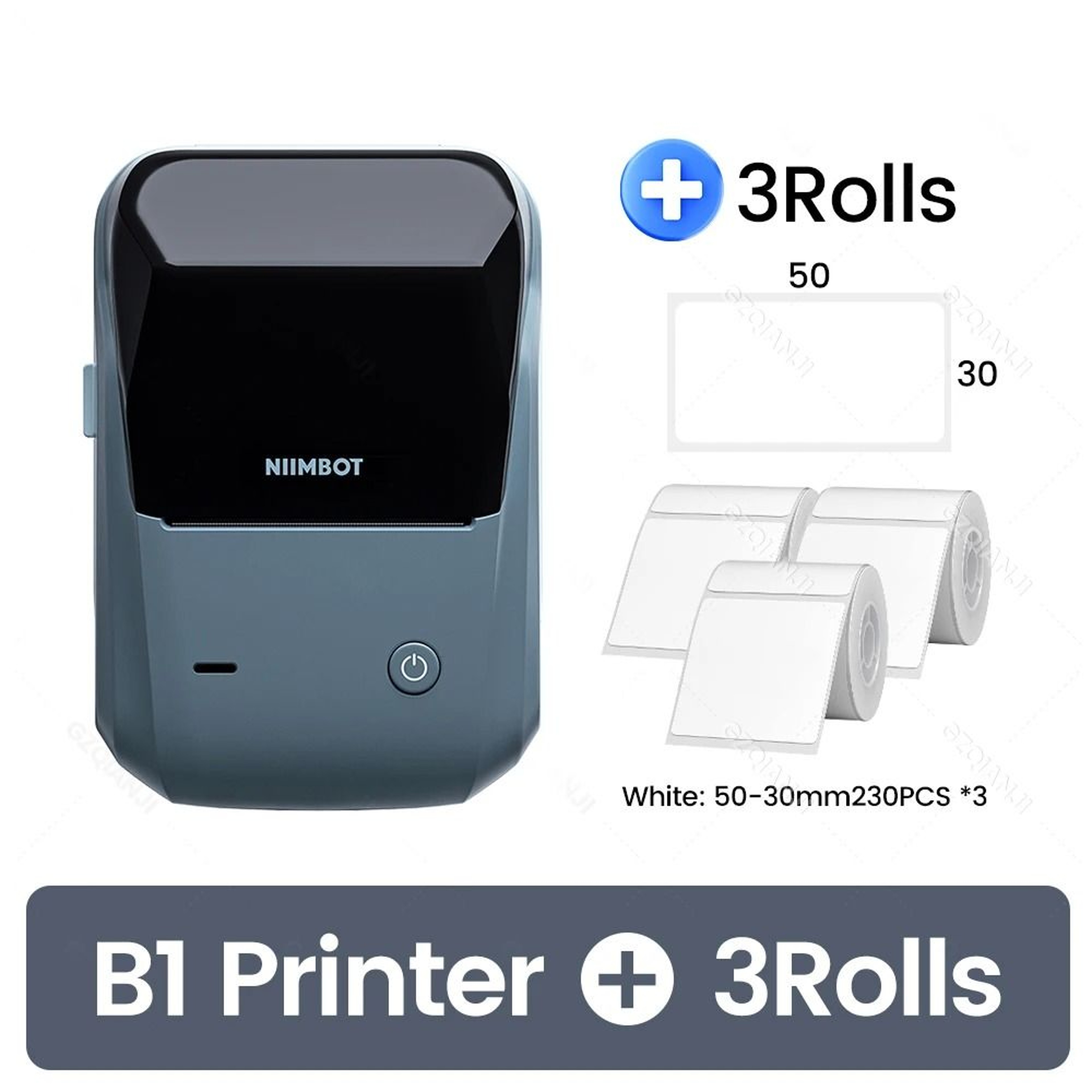 NIIMBOT B1 Portable Wireless Bluetooth Thermal Label Printer  Jewelry Sticker Maker 10
