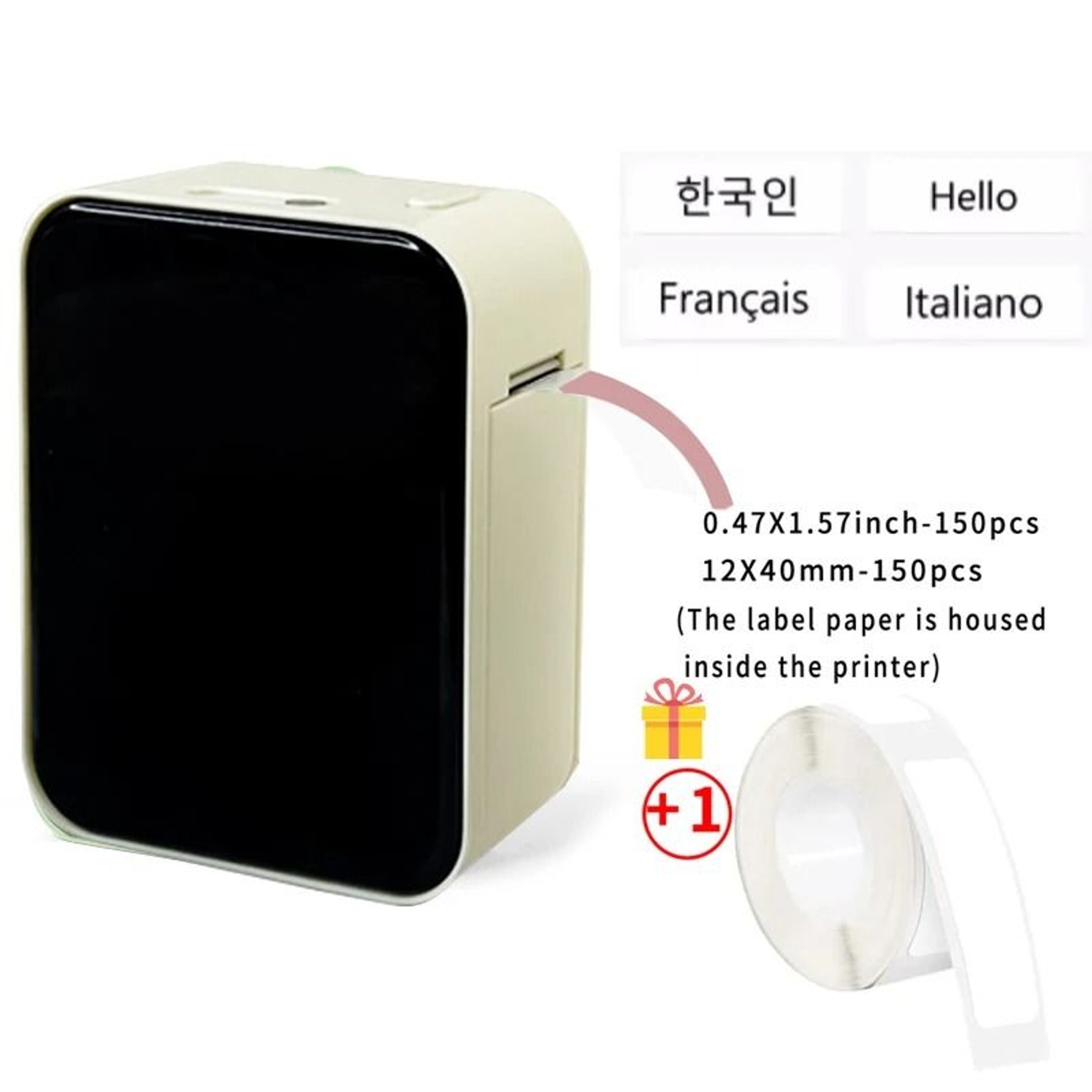 Marklife P15 Mini Portable Bluetooth Thermal Label Printer  Sticker Maker 7