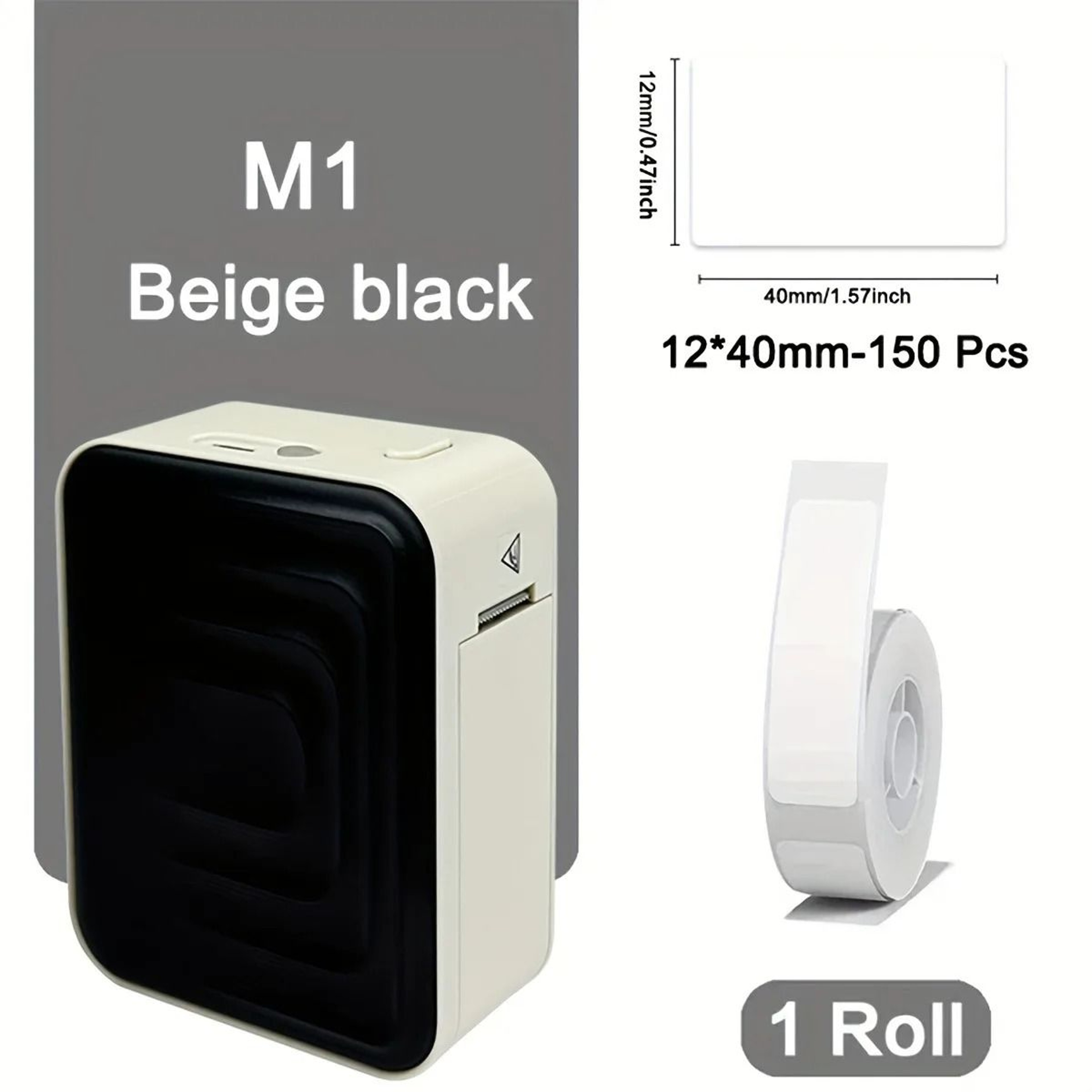 Marklife P15 Portable Wireless Bluetooth Thermal Label Printer  Sticker Maker 12