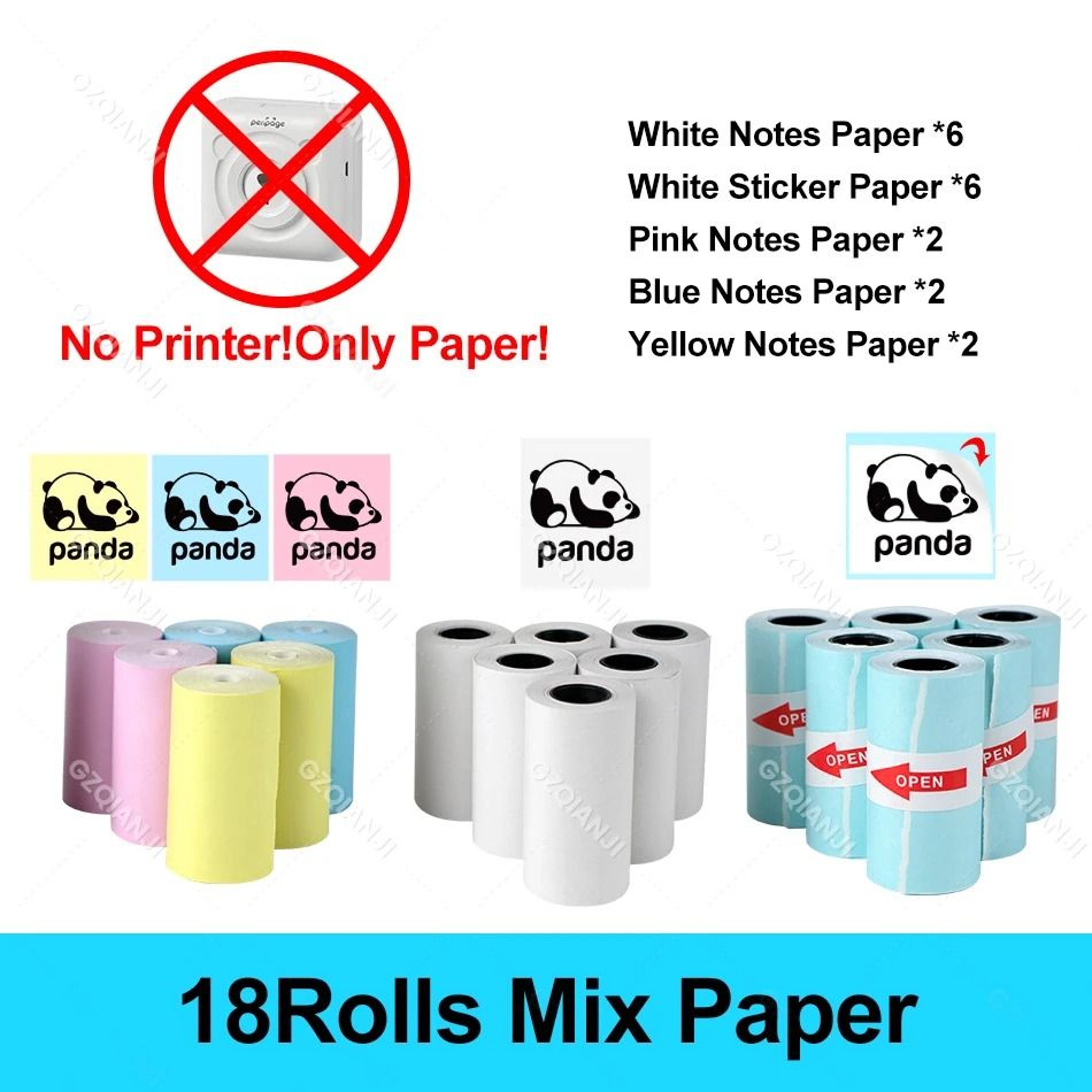 PeriPage A6 300DPI Mini Bluetooth Thermal Photo  Label Printer 6