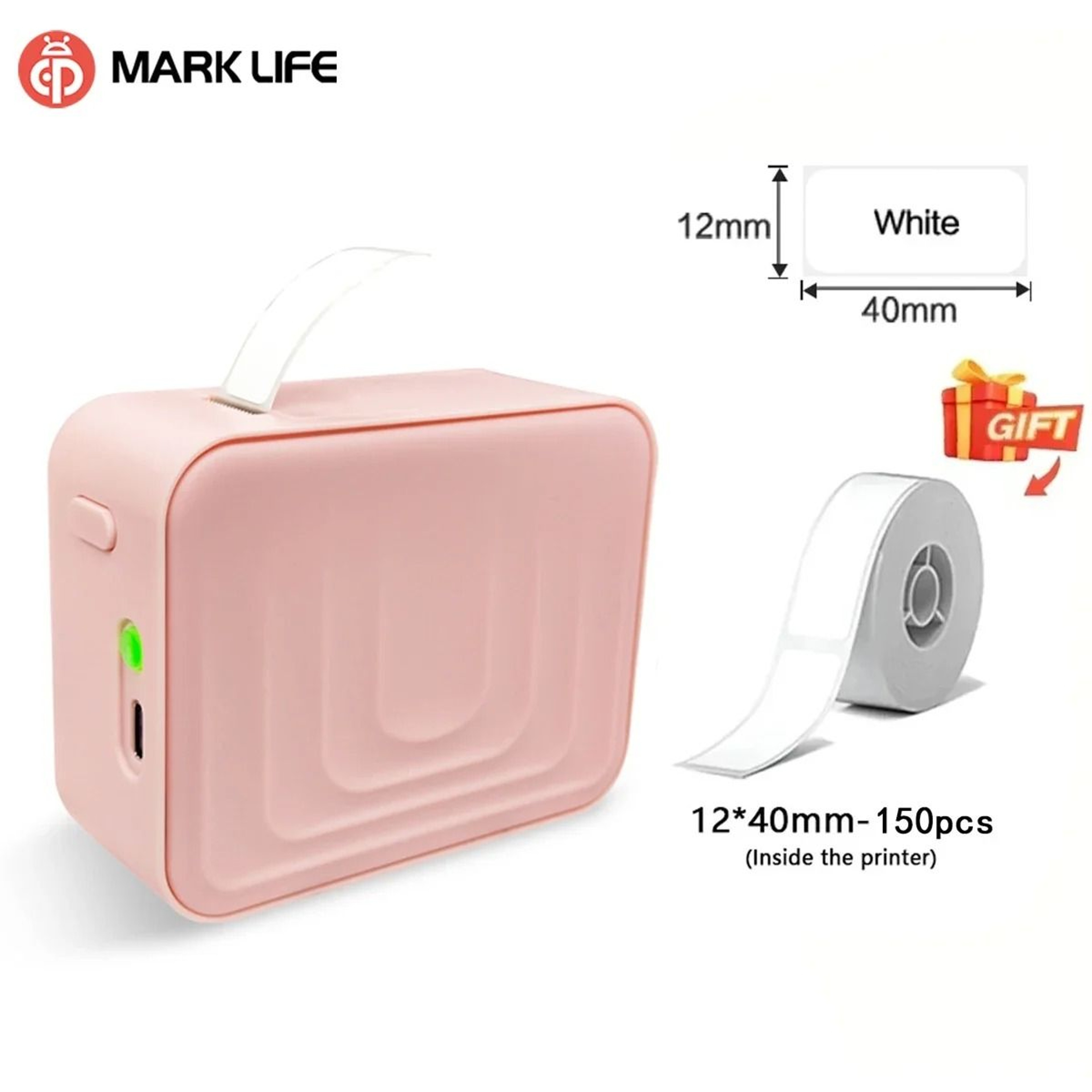Marklife P15 Portable Bluetooth Thermal Label Printer 11