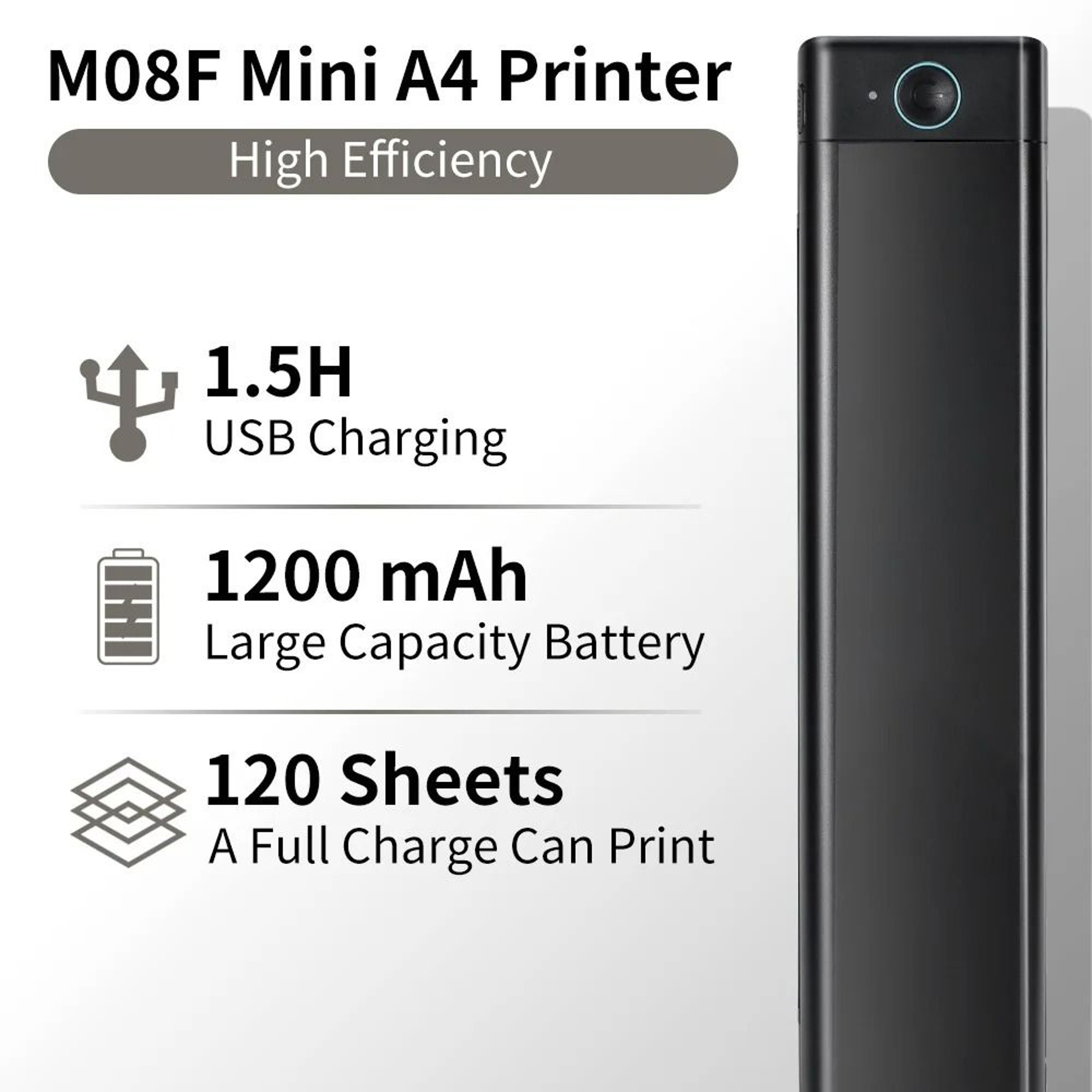 Phomemo M08F Wireless Portable A4 Thermal Travel Printer 2