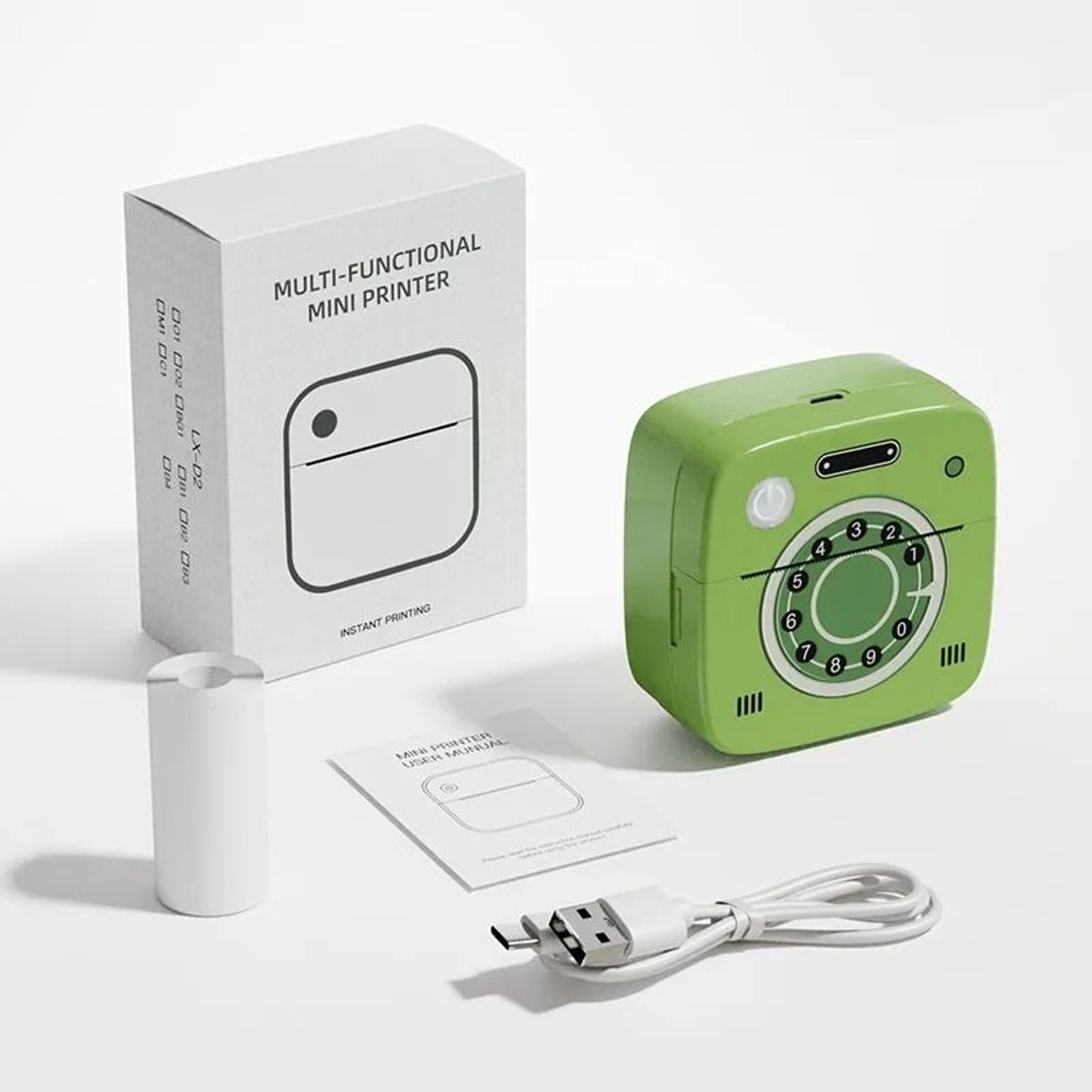 D2 Series Mini Portable Thermal Label Printer  DIY Pocket Sticker Maker 7