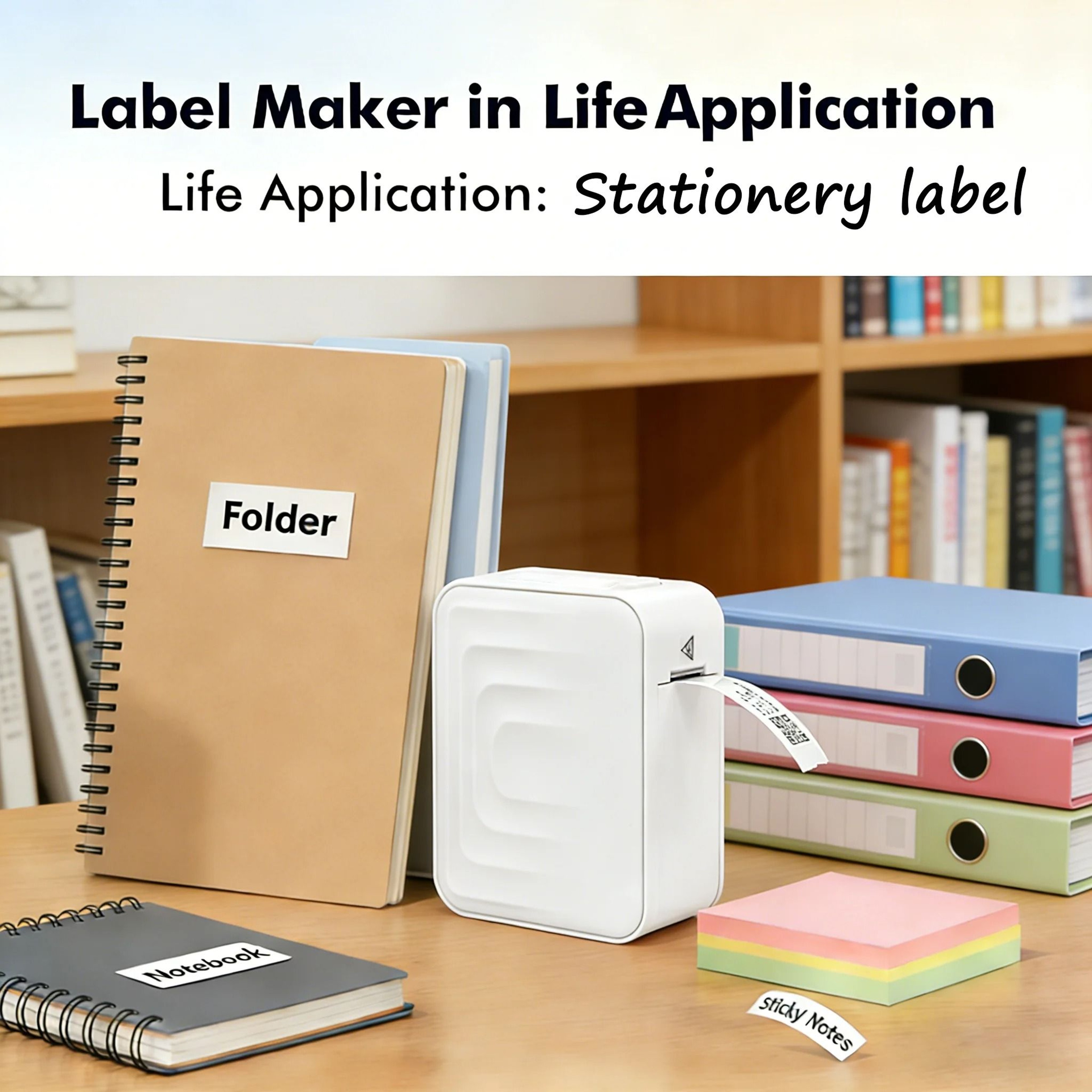 Marklife Mini Portable Bluetooth Wireless Thermal Label Printer  DIY Sticker Maker 5
