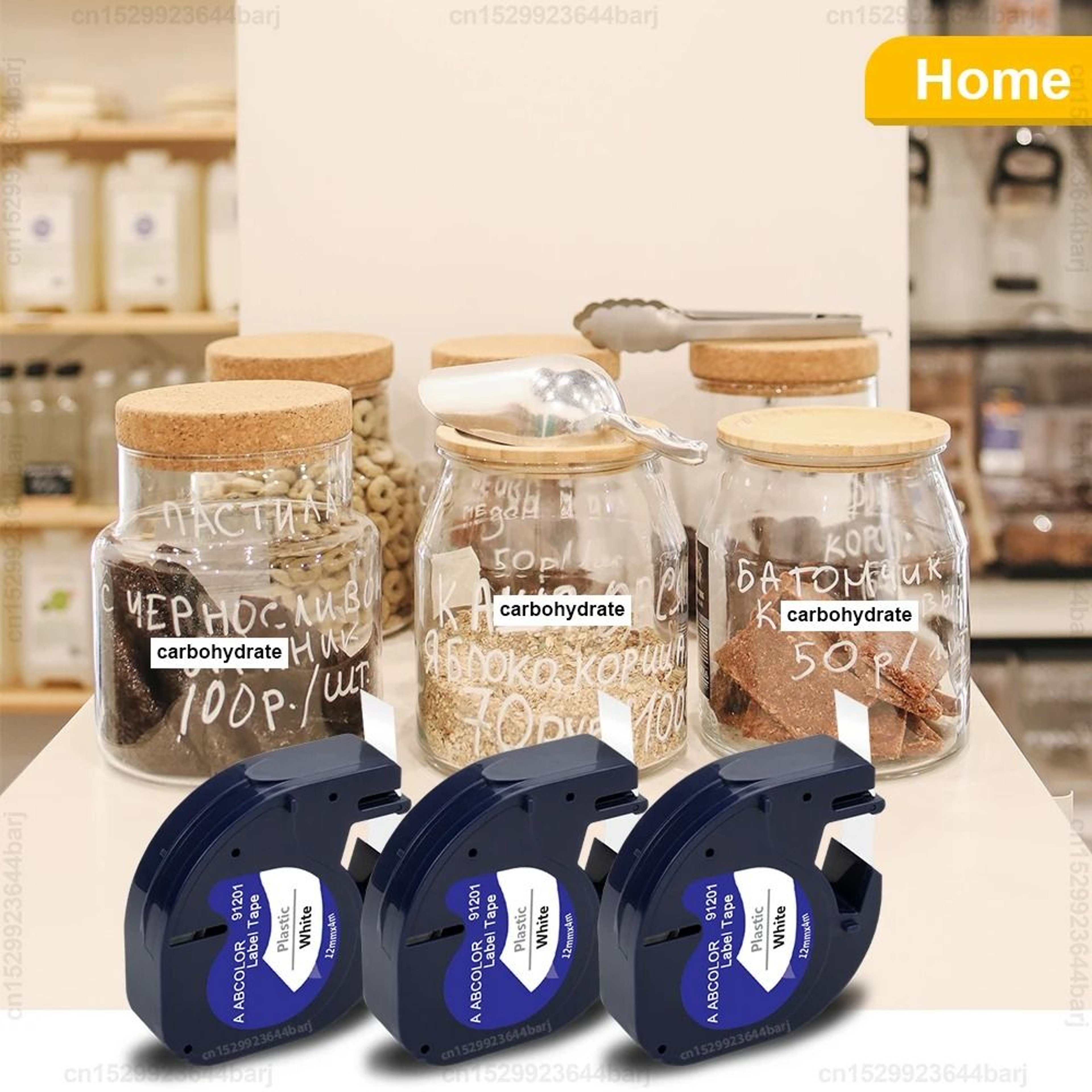 DYMO LetraTag LT100H Portable Handheld Label Maker Kit With LT 91200 Tape 4