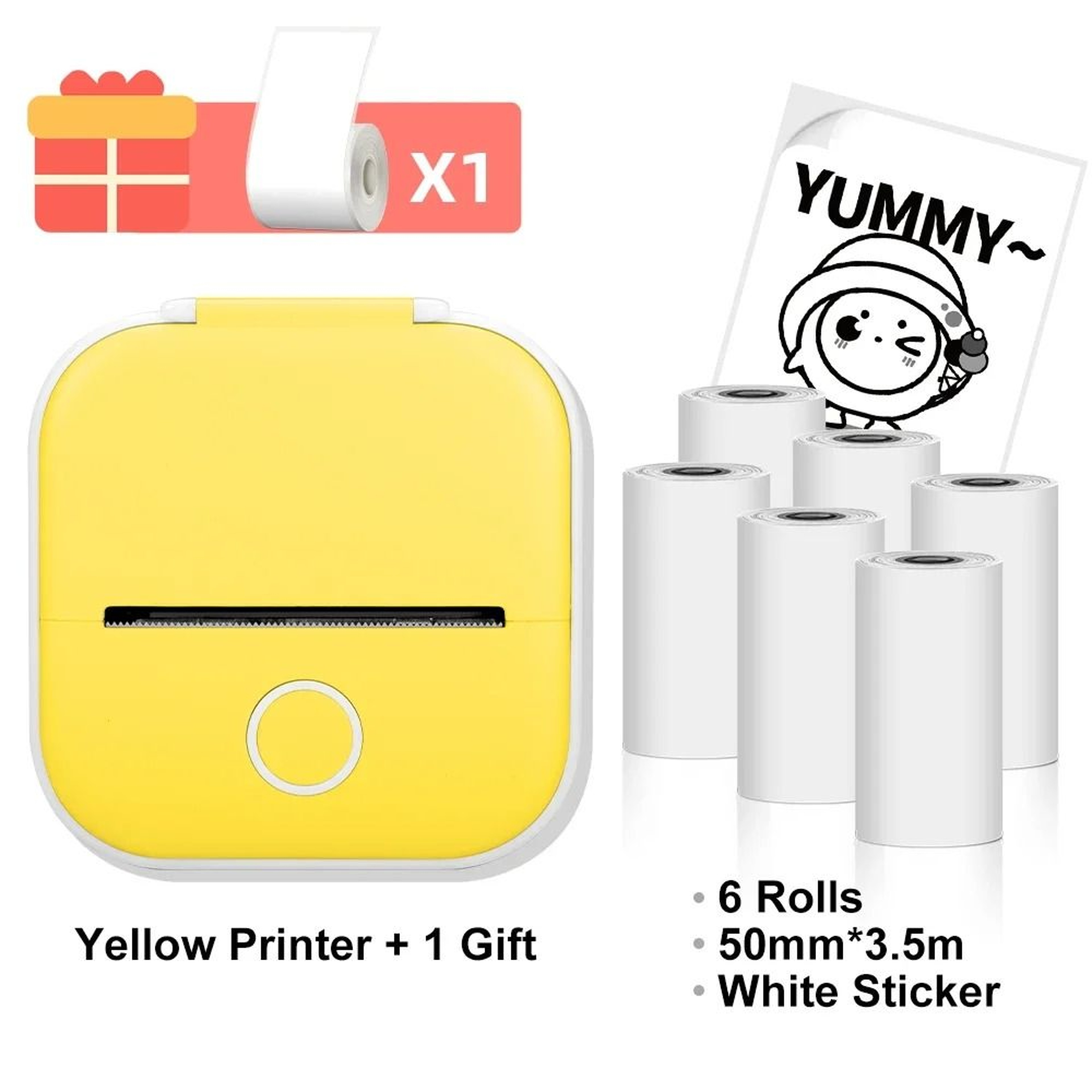 Phomemo T02 Portable Bluetooth Mini Thermal Pocket Printer  Sticker Maker For Notes Study  Photos 17