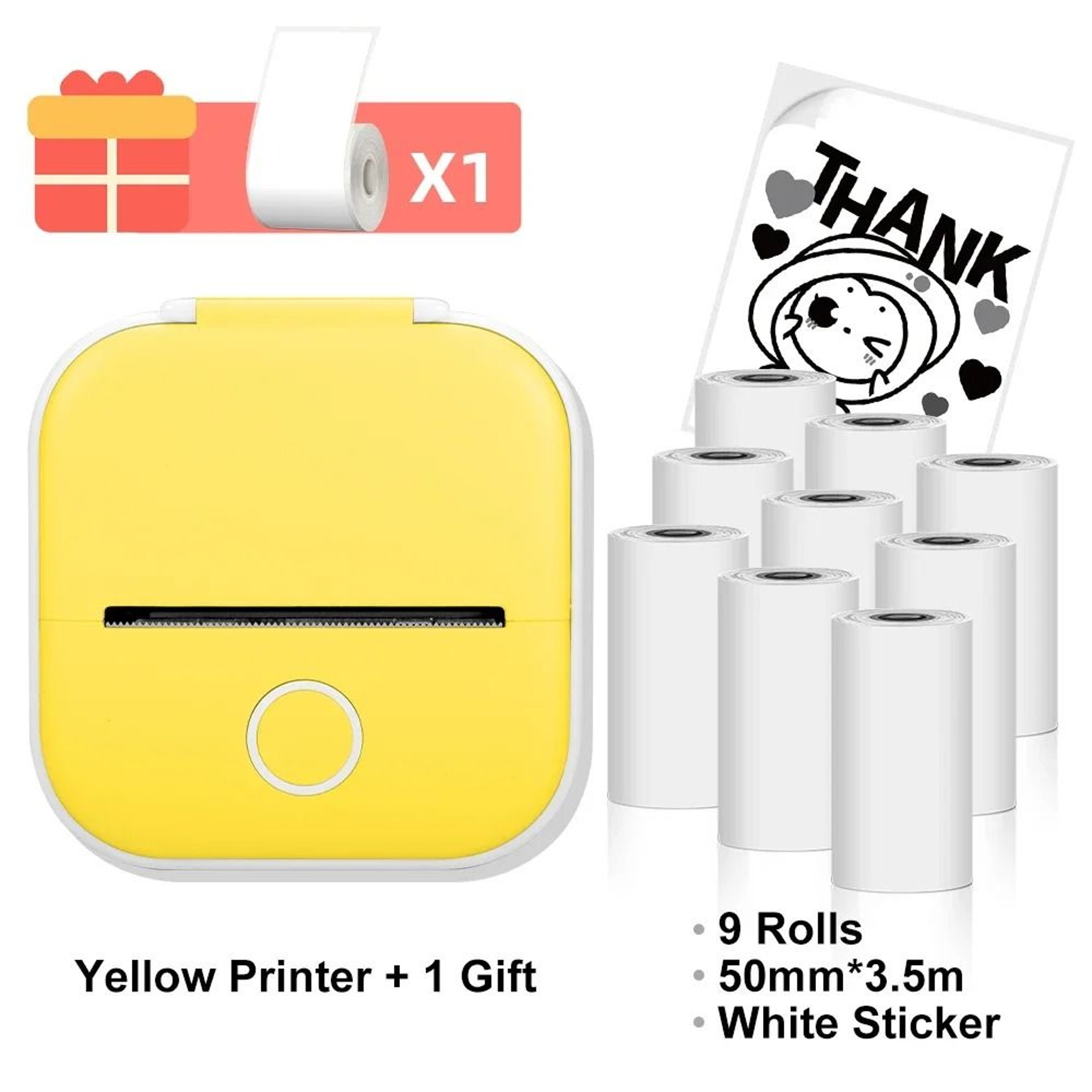 Phomemo T02 Portable Bluetooth Mini Thermal Pocket Printer  Sticker Maker For Notes Study  Photos 23